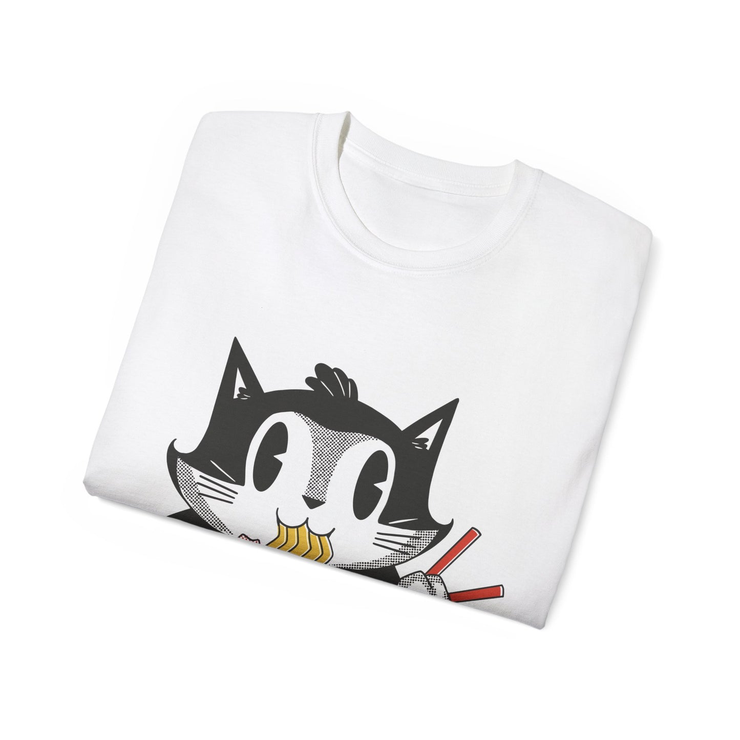 Womens Retro Cat Tee