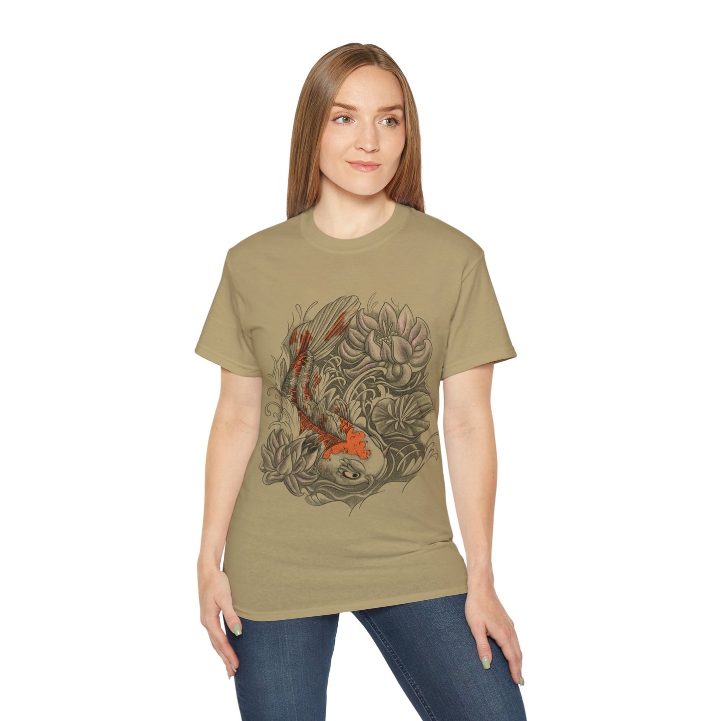 Mens Vintage Fish Tee
