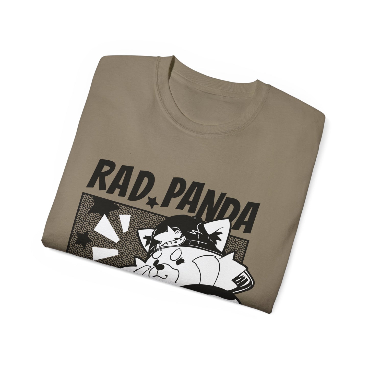 Womens Red Panda Comic Tee