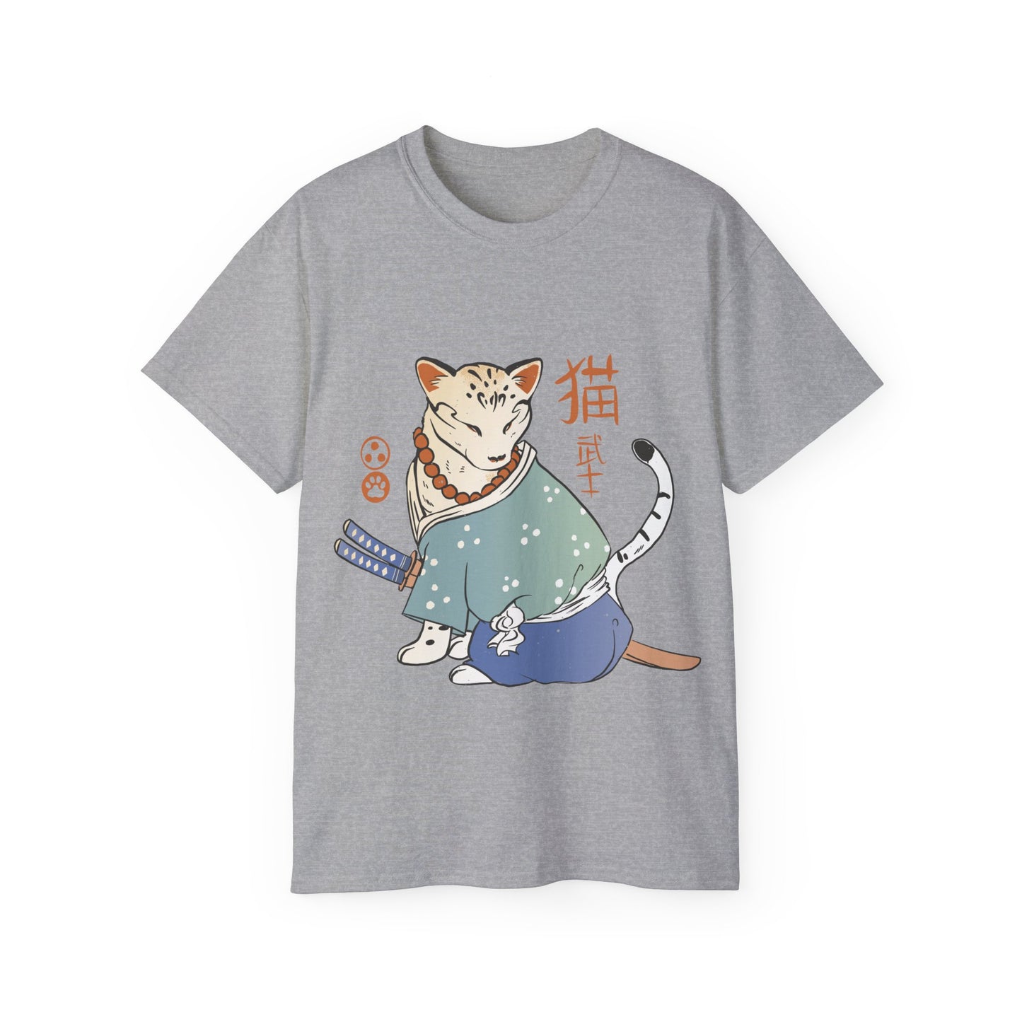 Womens Cat Samurai Tee 2