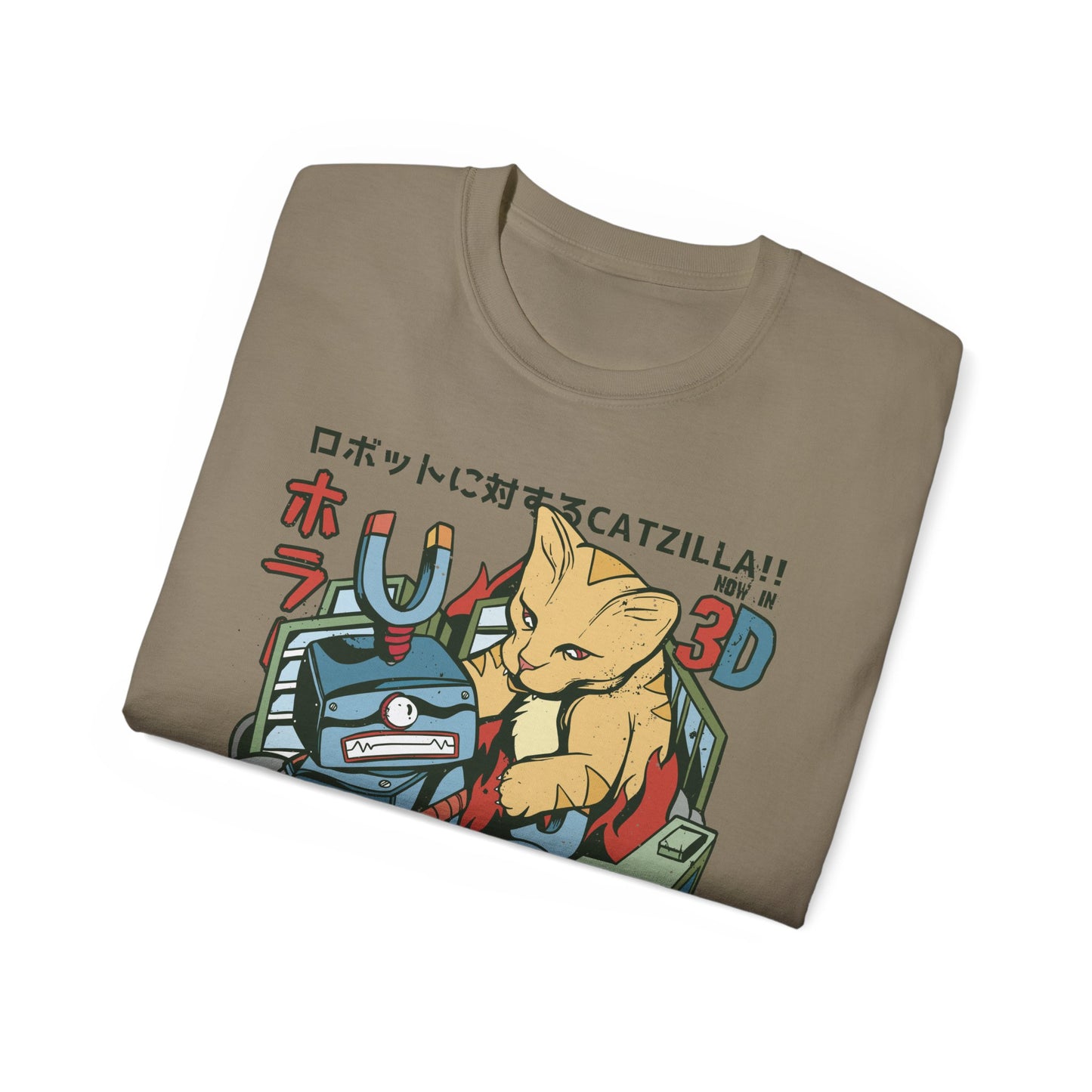 Womens Godzilla Cat Tee