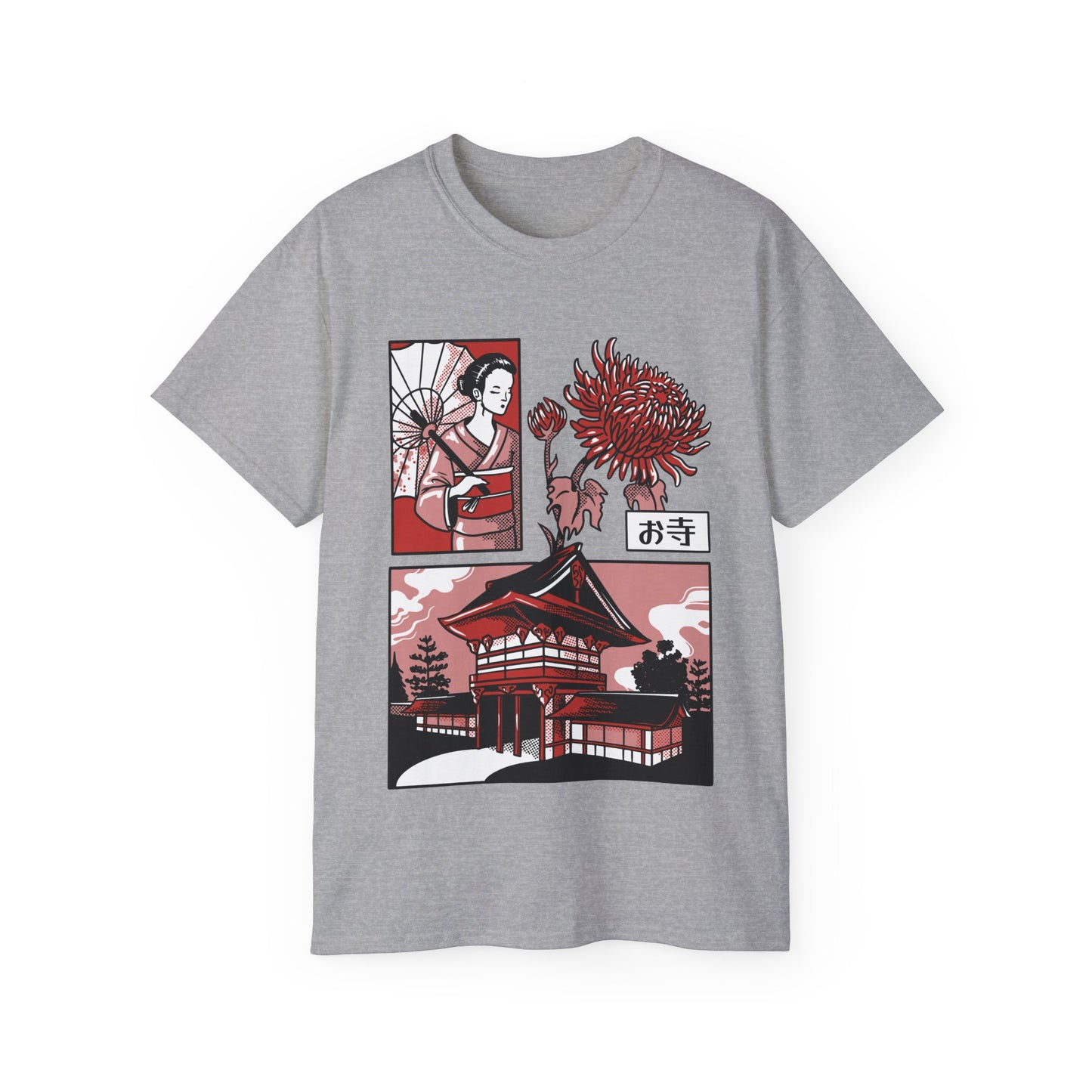 Womens Comic Geisha Tee