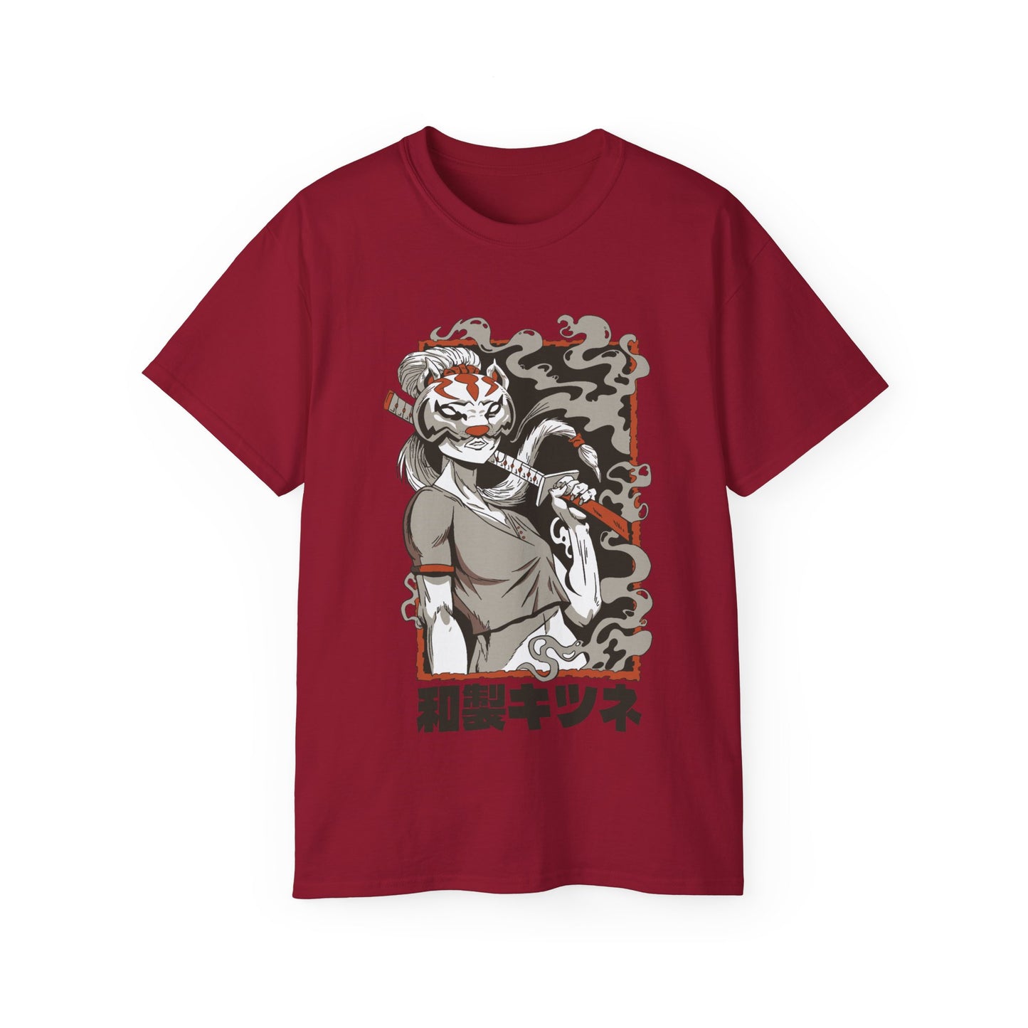 Womens Samurai Mask Girl Tee