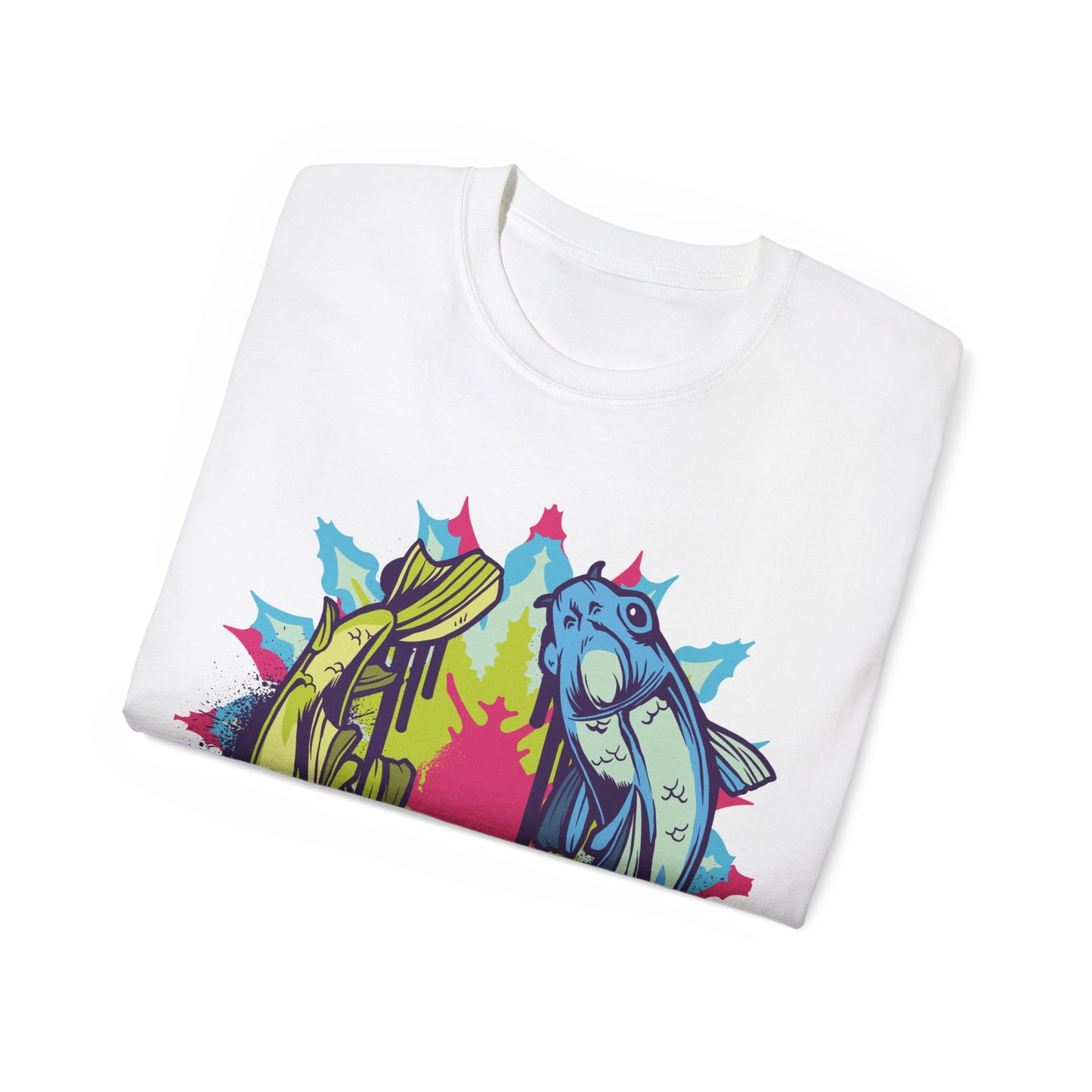 Womens Koi Colorful Tee
