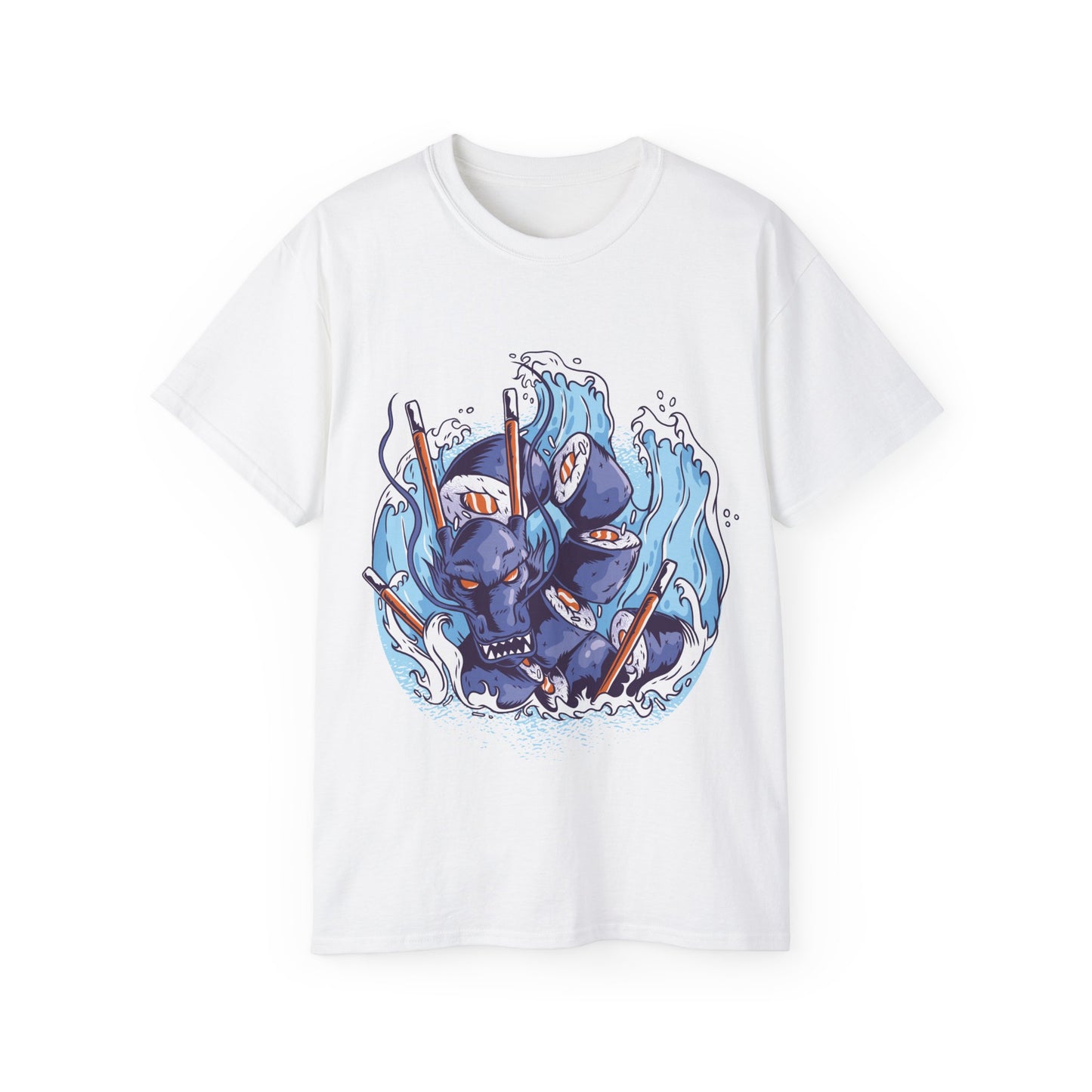 Womens Sushi Dragon Tee 2