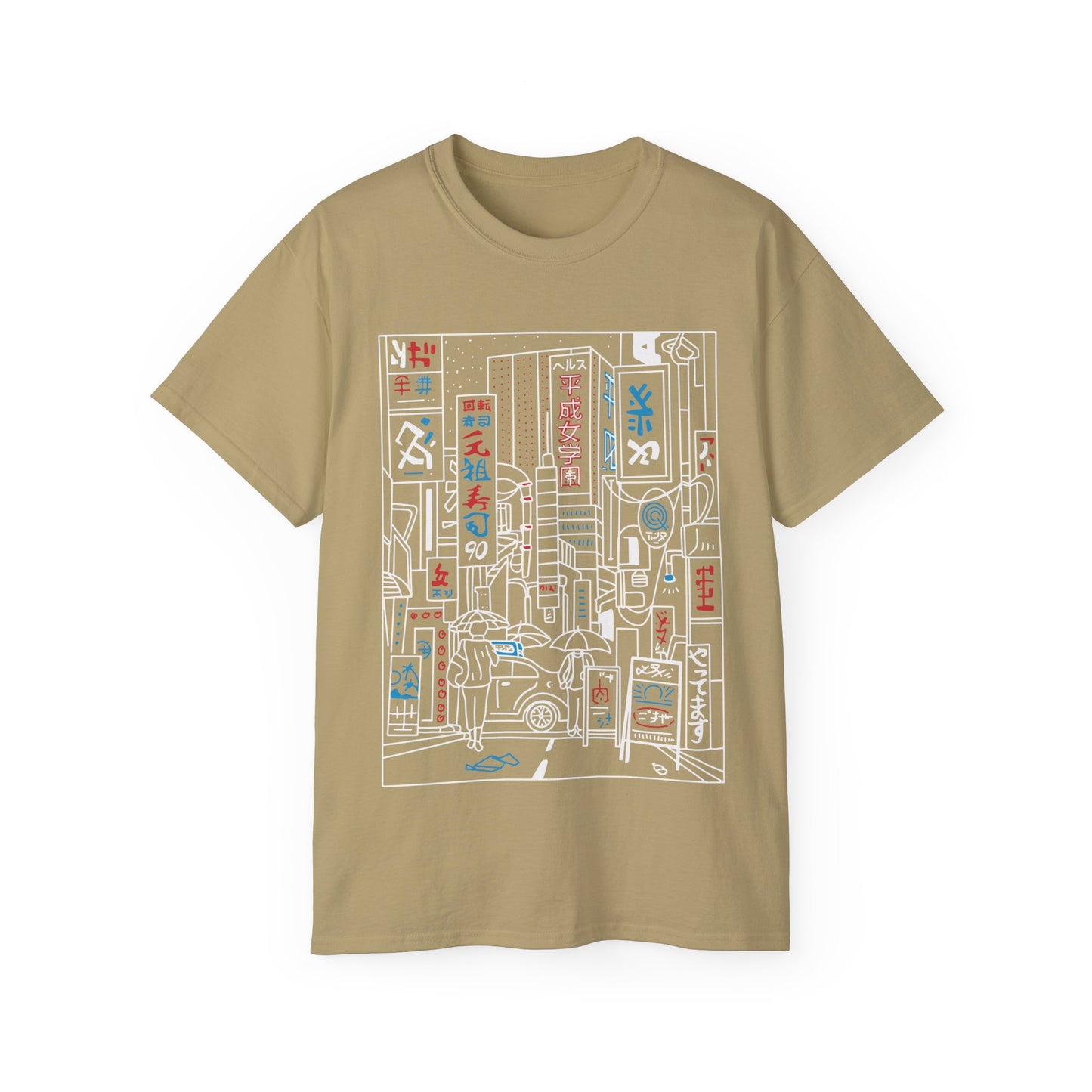 Womens Neon City Tee