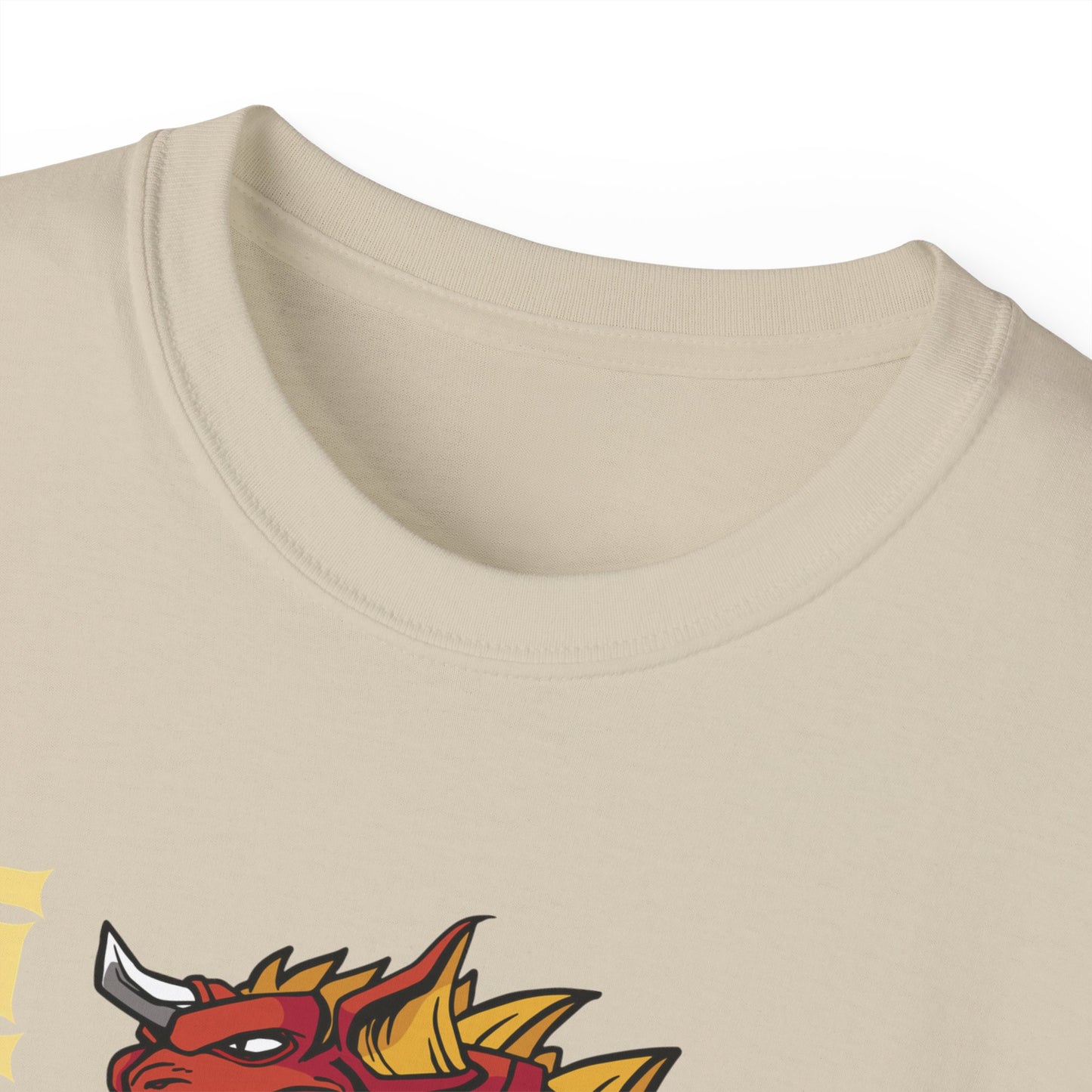 Womens Red Godzilla Tee