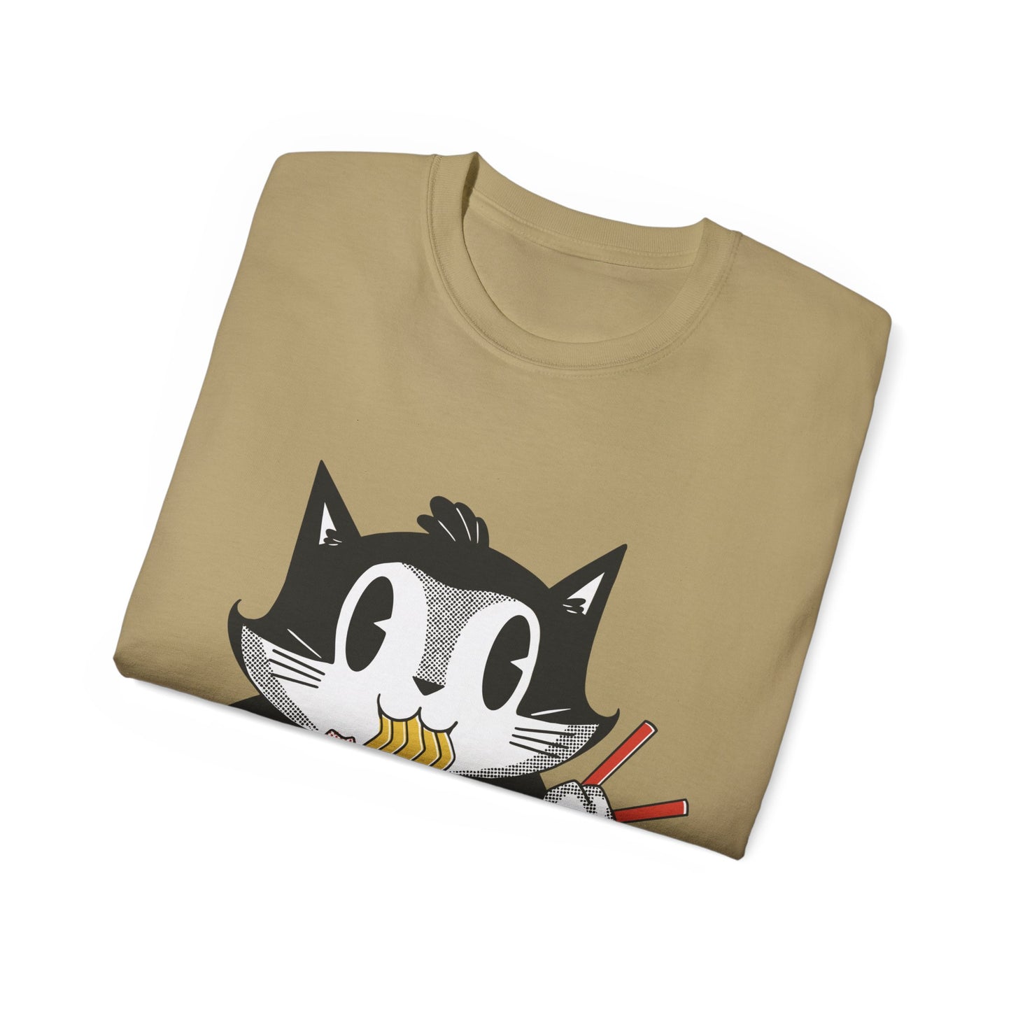 Womens Retro Cat Tee