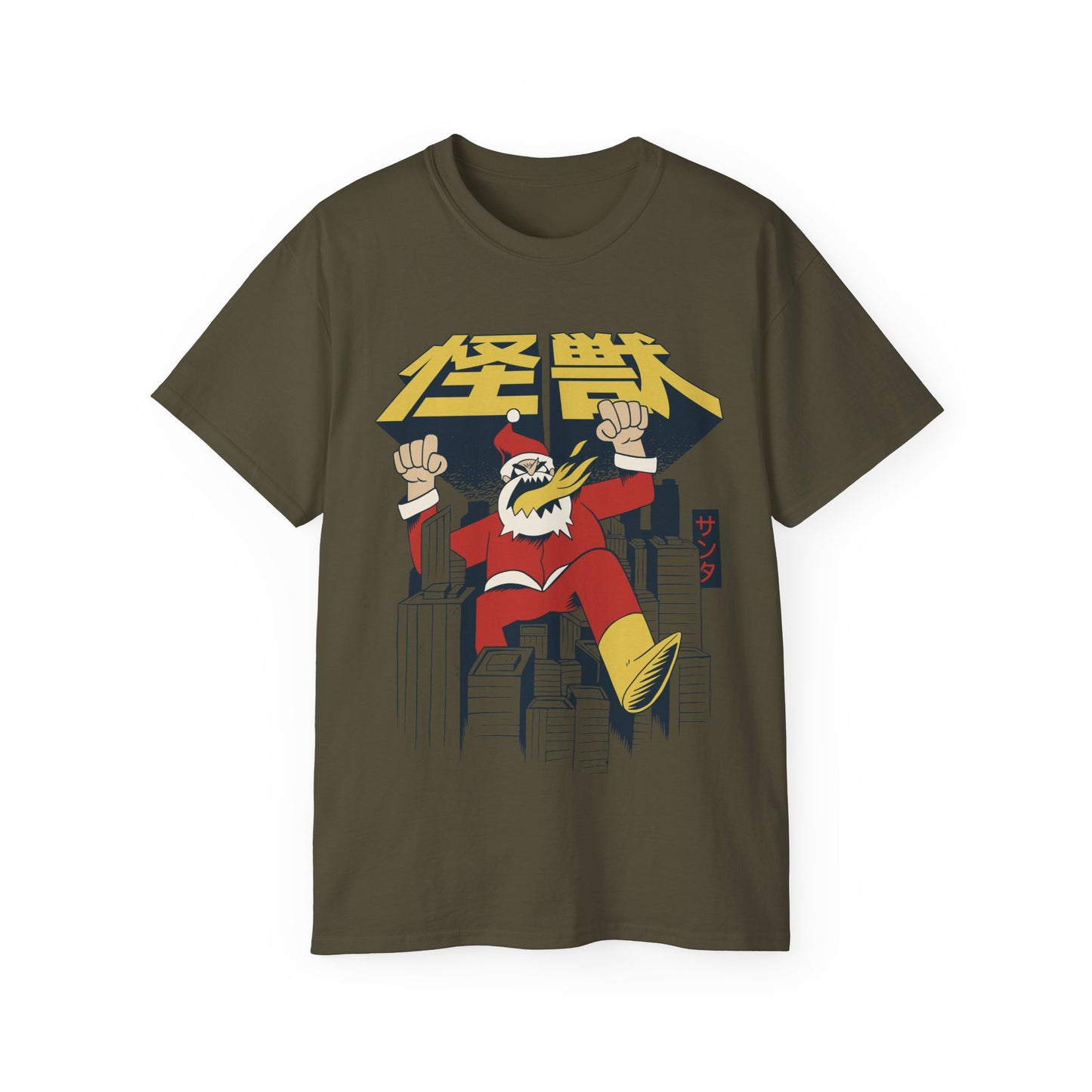 Womens Santa Kaiju Tee