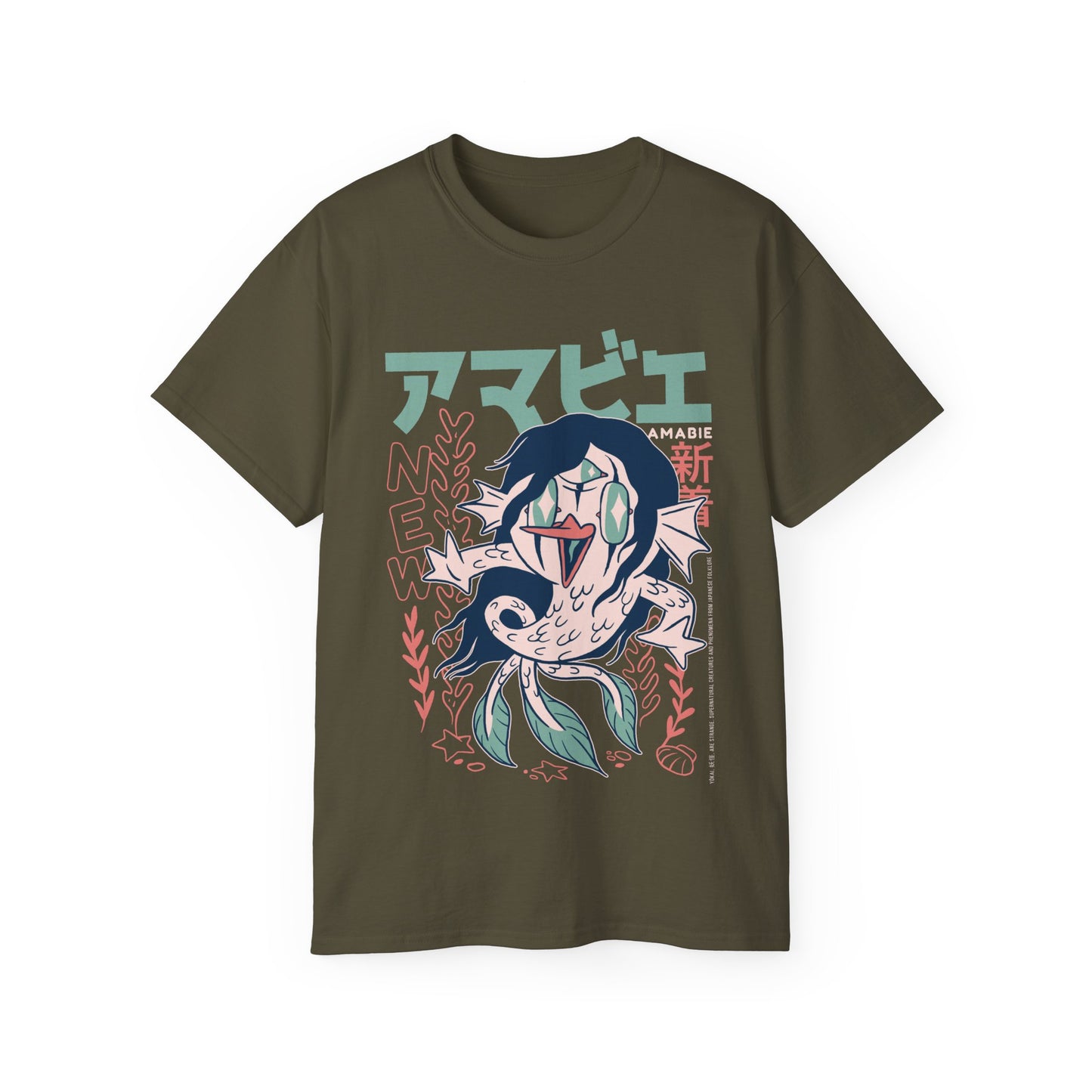 Womens Amabie Yokai Tee