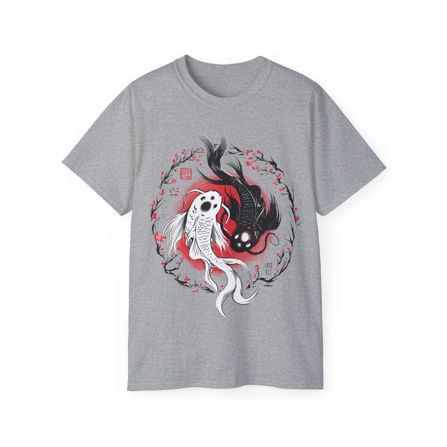Womens Koi Yin Yang Tee