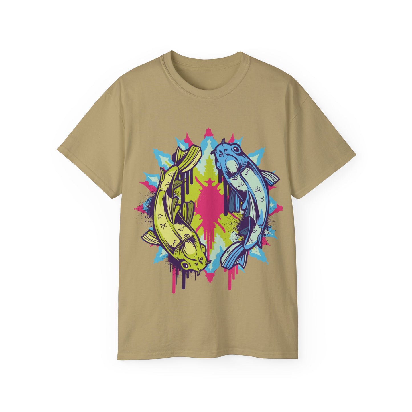 Womens Koi Colorful Tee