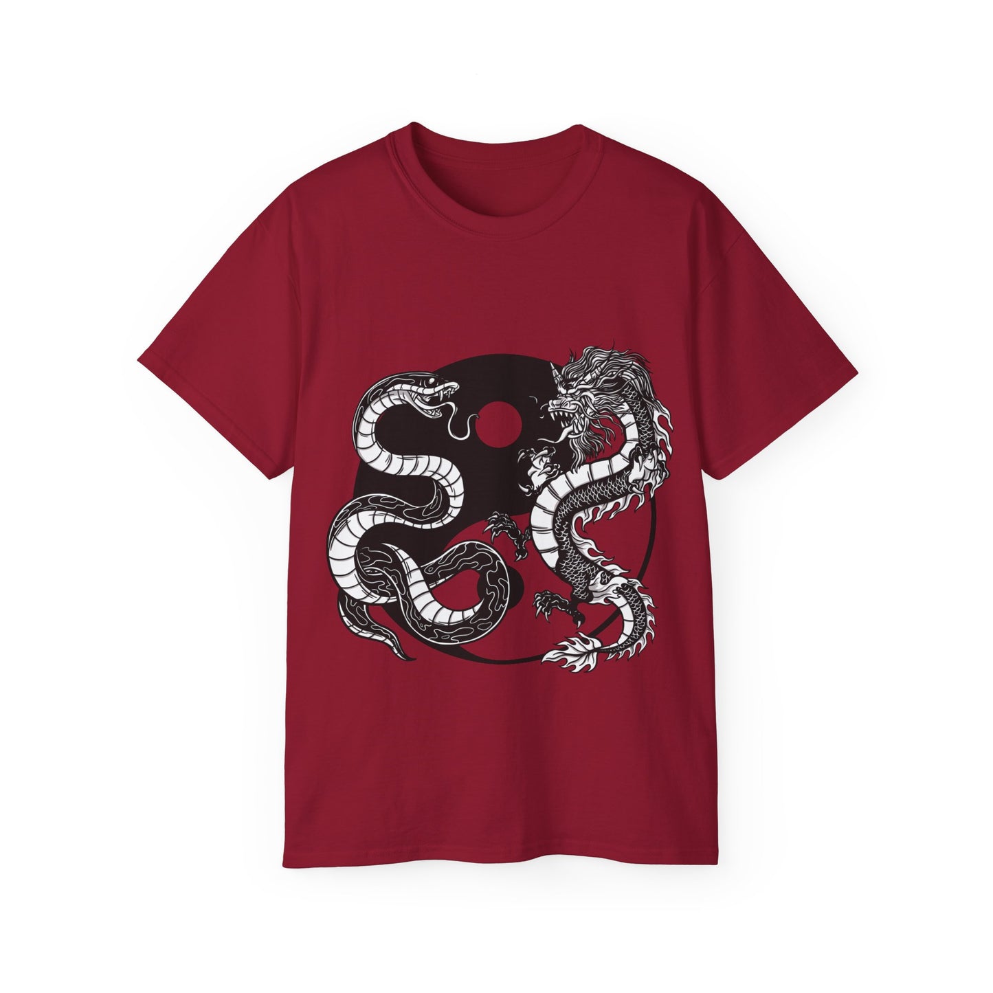 Womens Yin Yang Dragon Tee