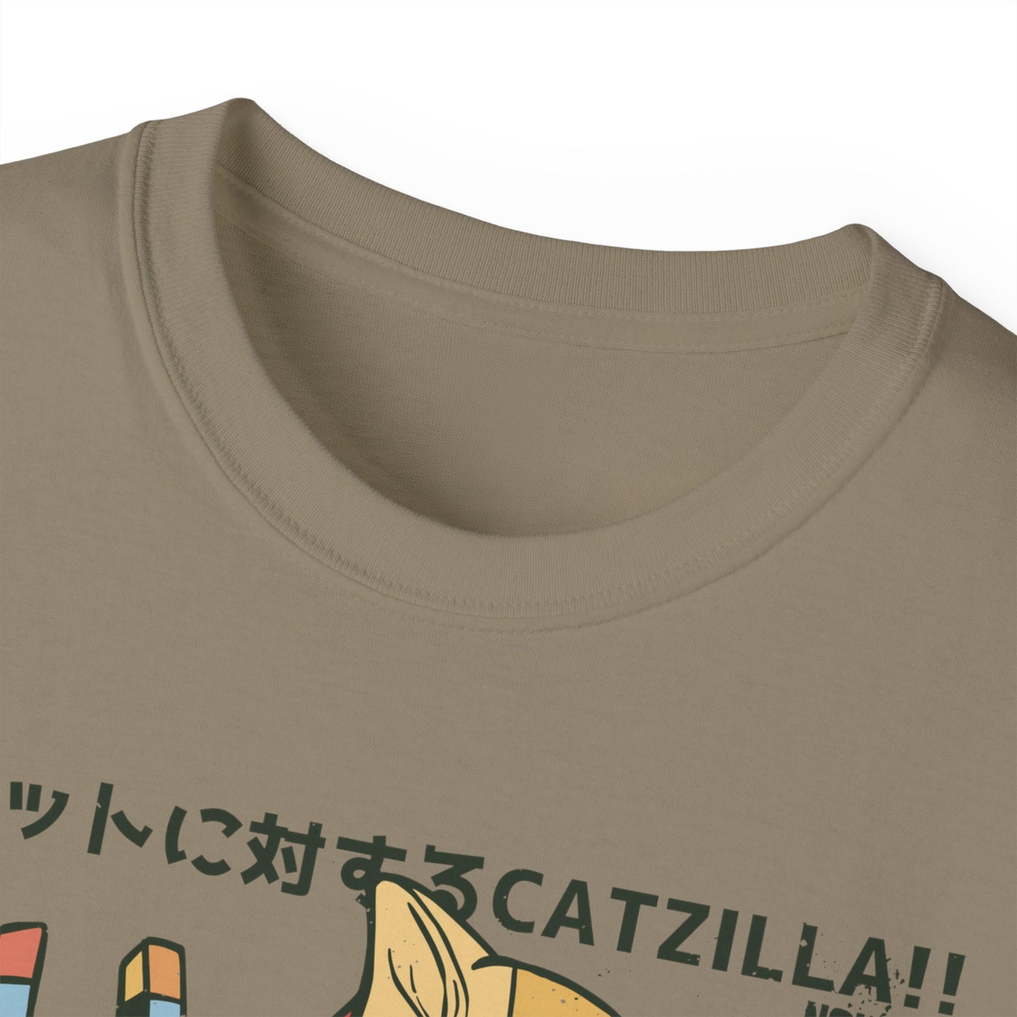 Womens Godzilla Cat Tee
