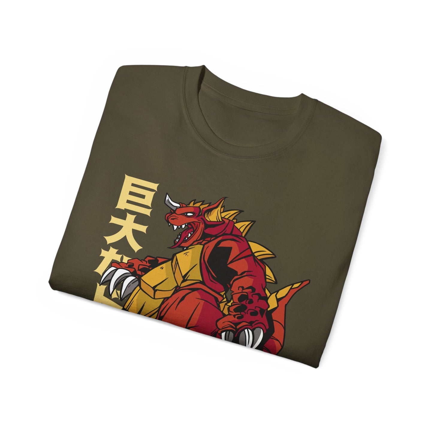Womens Red Godzilla Tee
