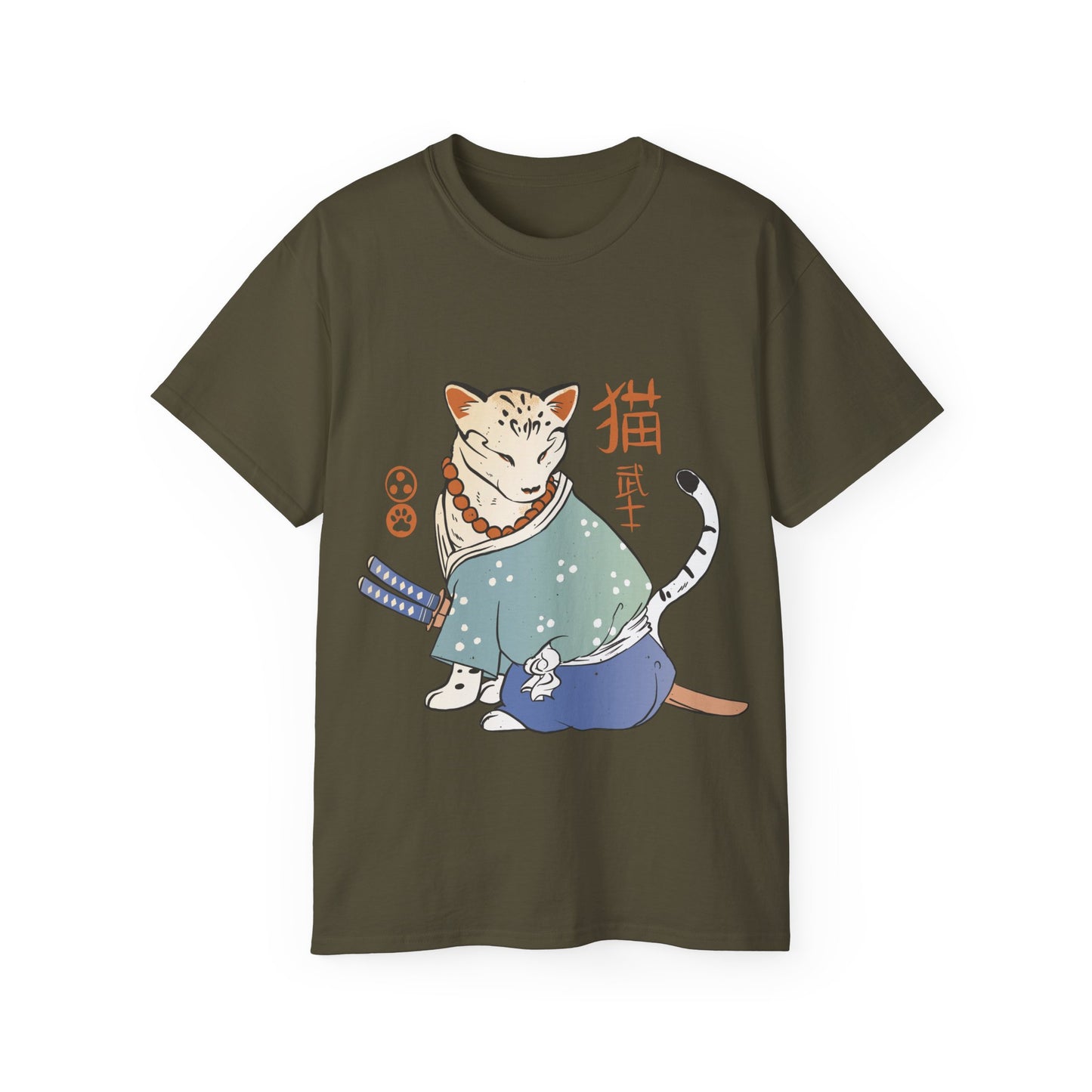 Womens Cat Samurai Tee 2