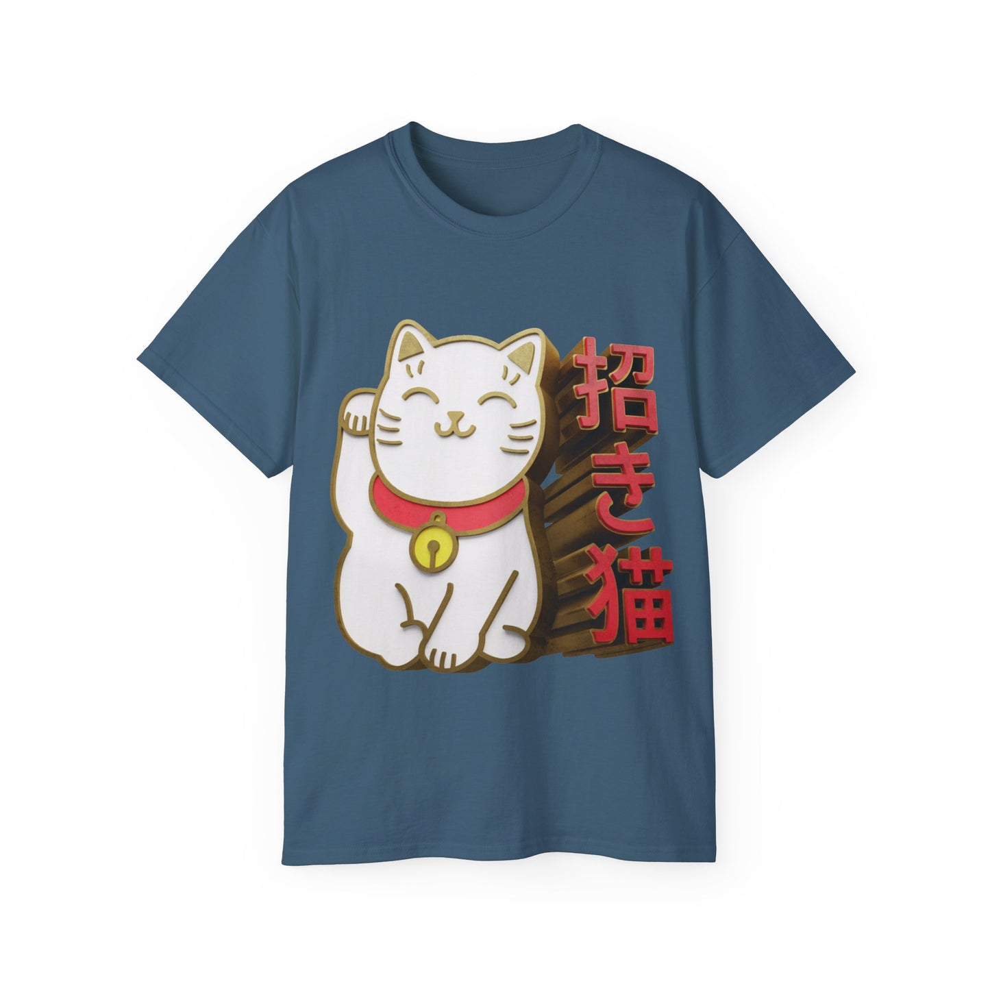 Womens Maneki Neko 3D Tee