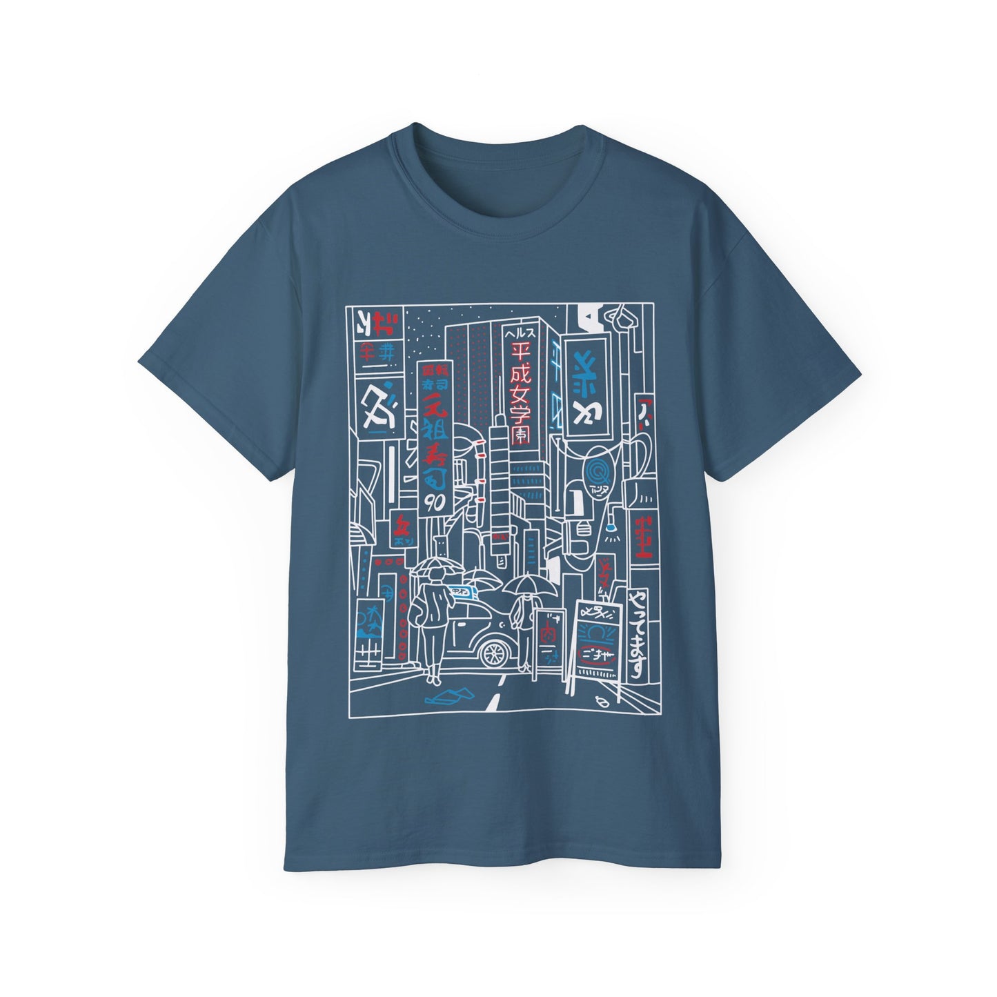 Womens Neon City Tee