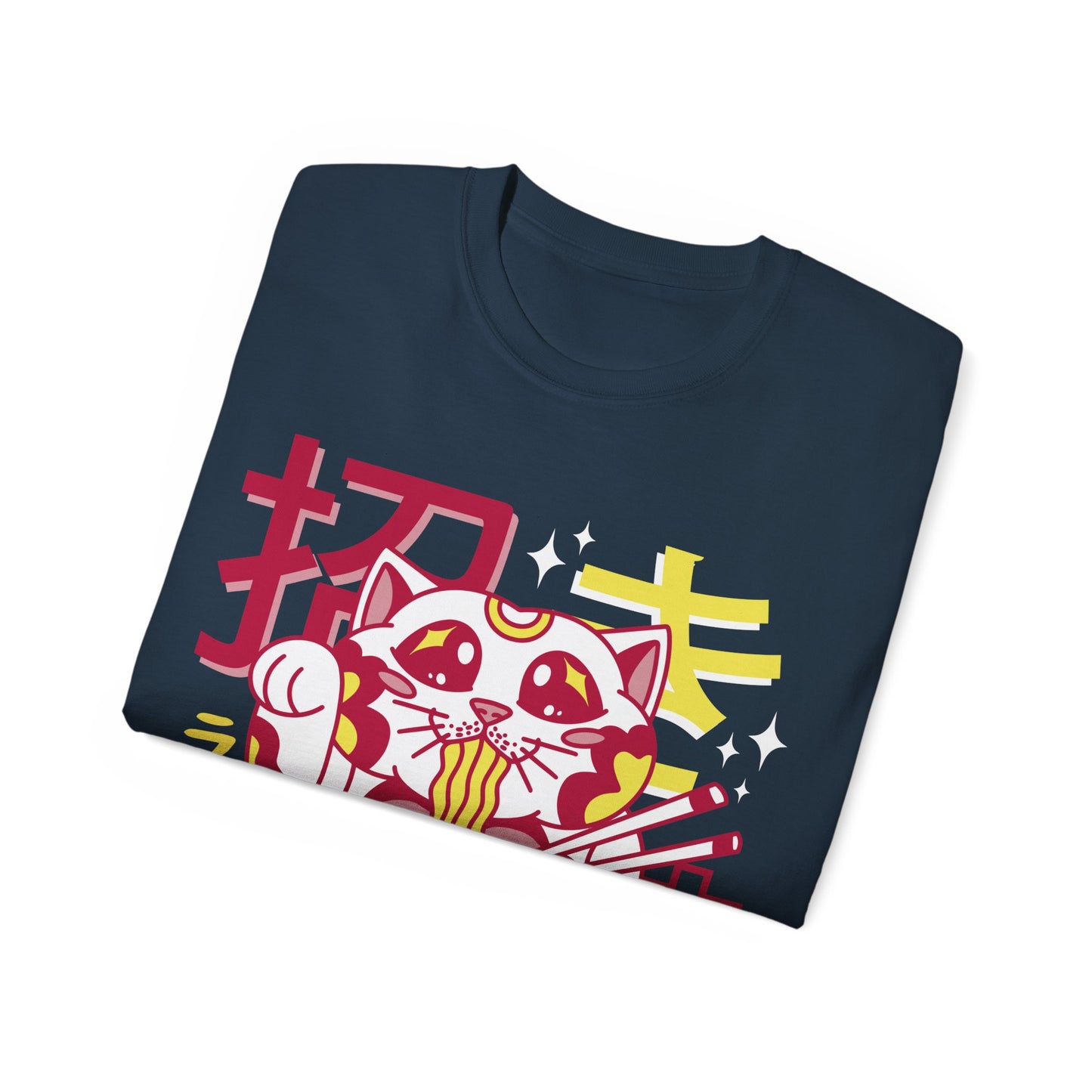 Womens Maneki Cat Ramen Tee