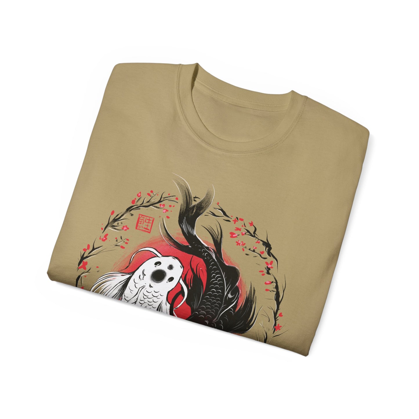 Womens Koi Yin Yang Tee