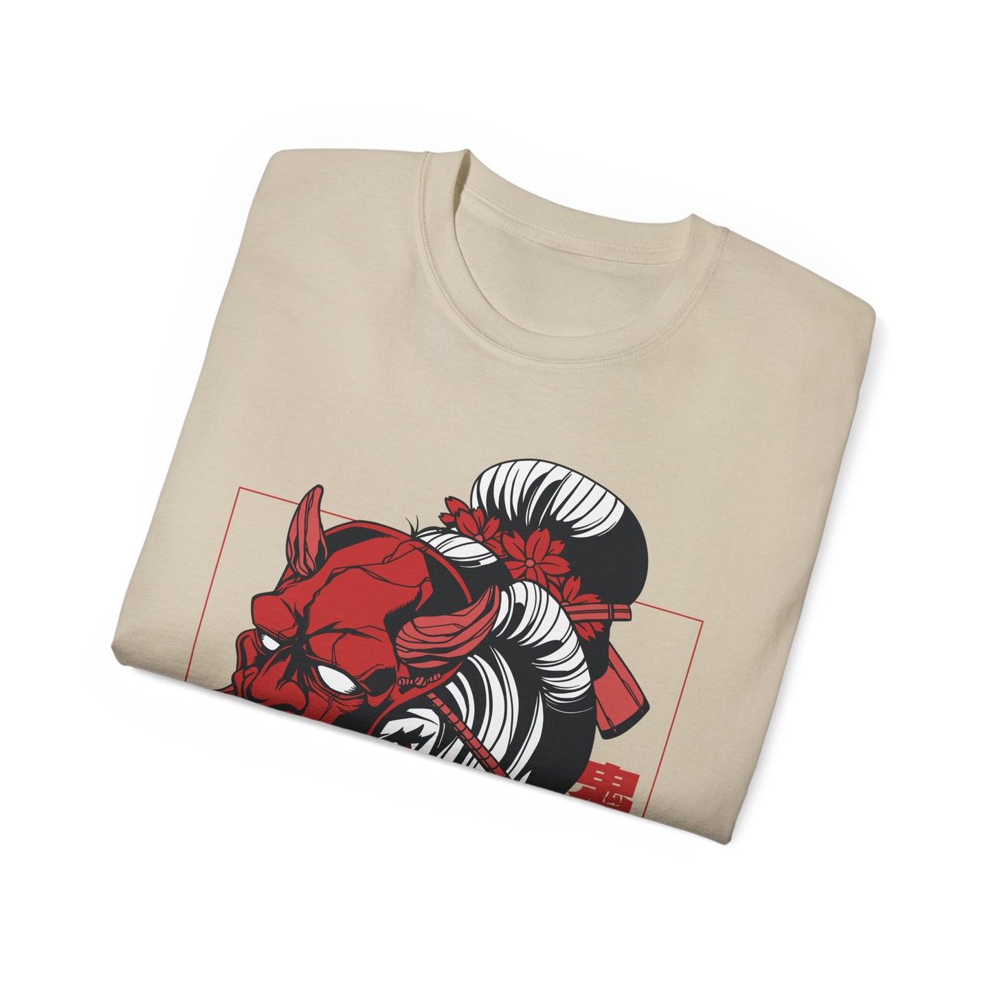 Mens Demon Mask Girl Tee