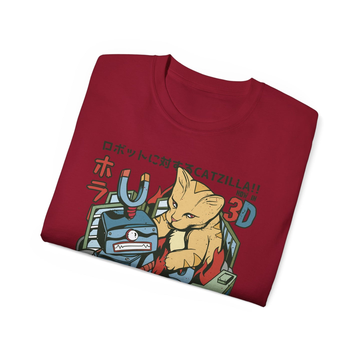 Womens Godzilla Cat Tee