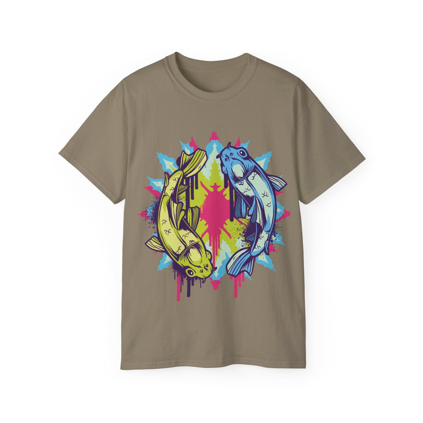 Womens Koi Colorful Tee