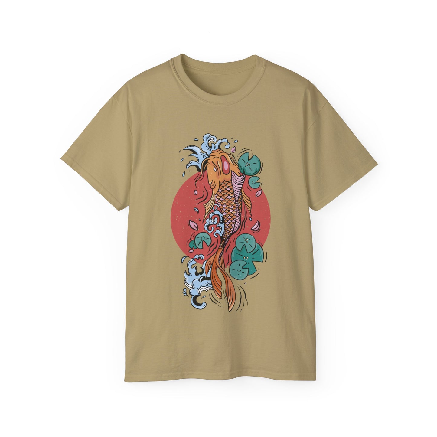 Womens Koi Fish Tee 3