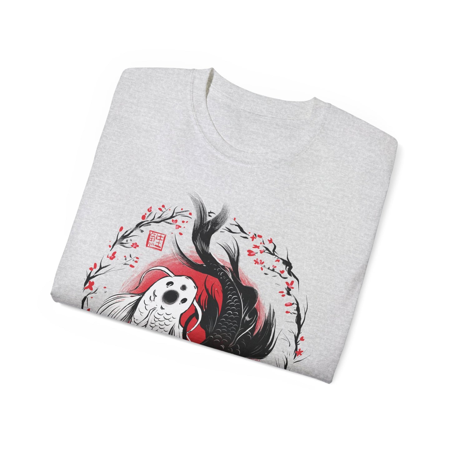 Womens Koi Yin Yang Tee