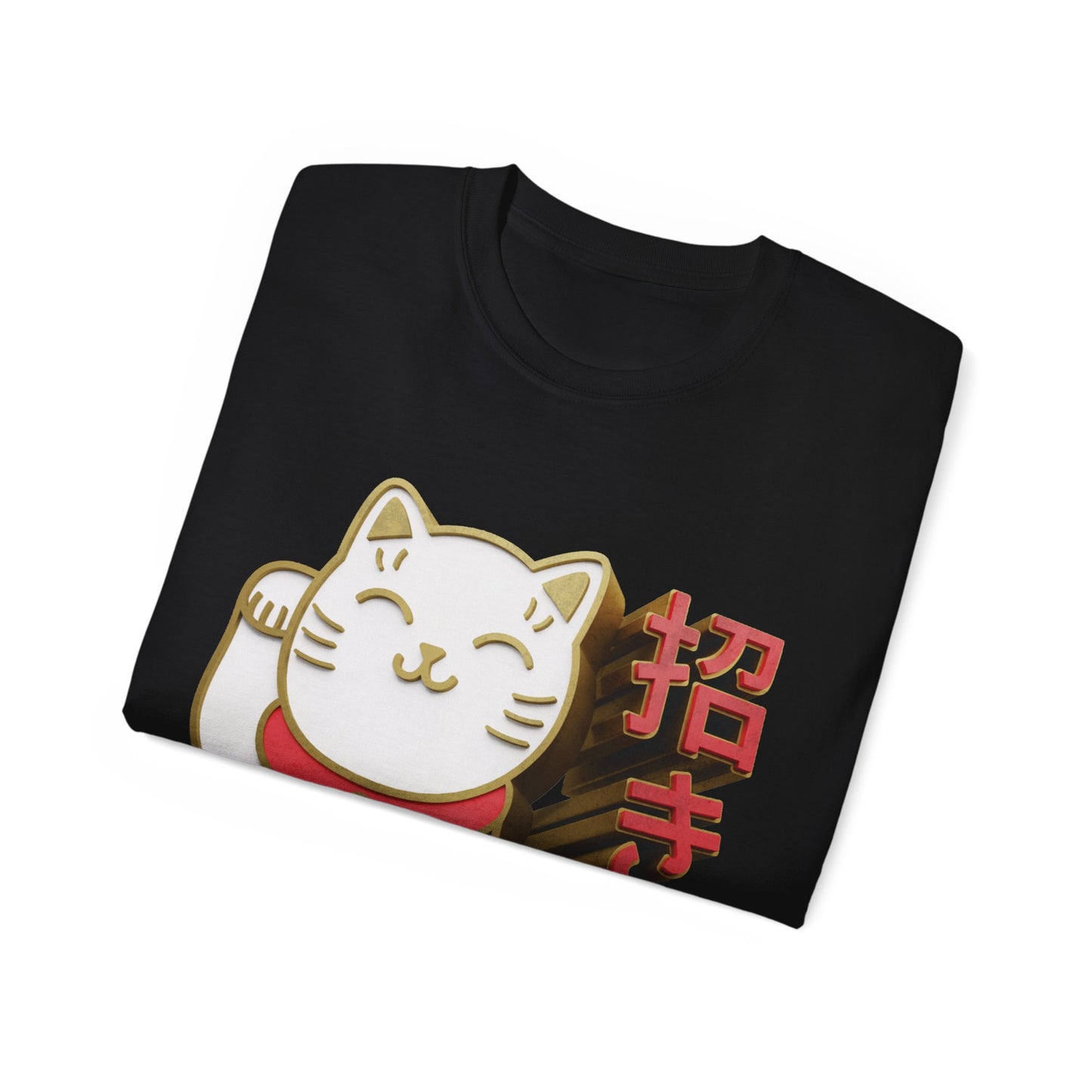 Womens Maneki Neko 3D Tee