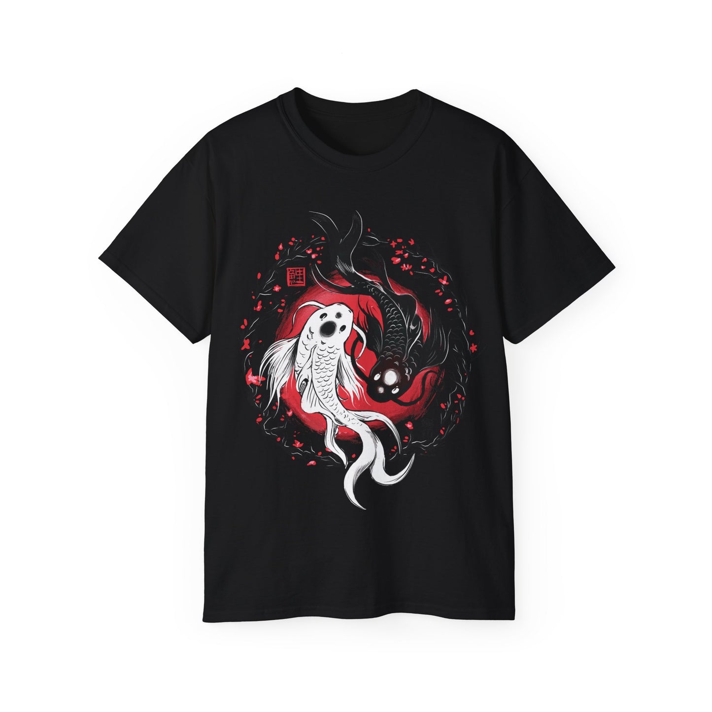 Womens Koi Yin Yang Tee