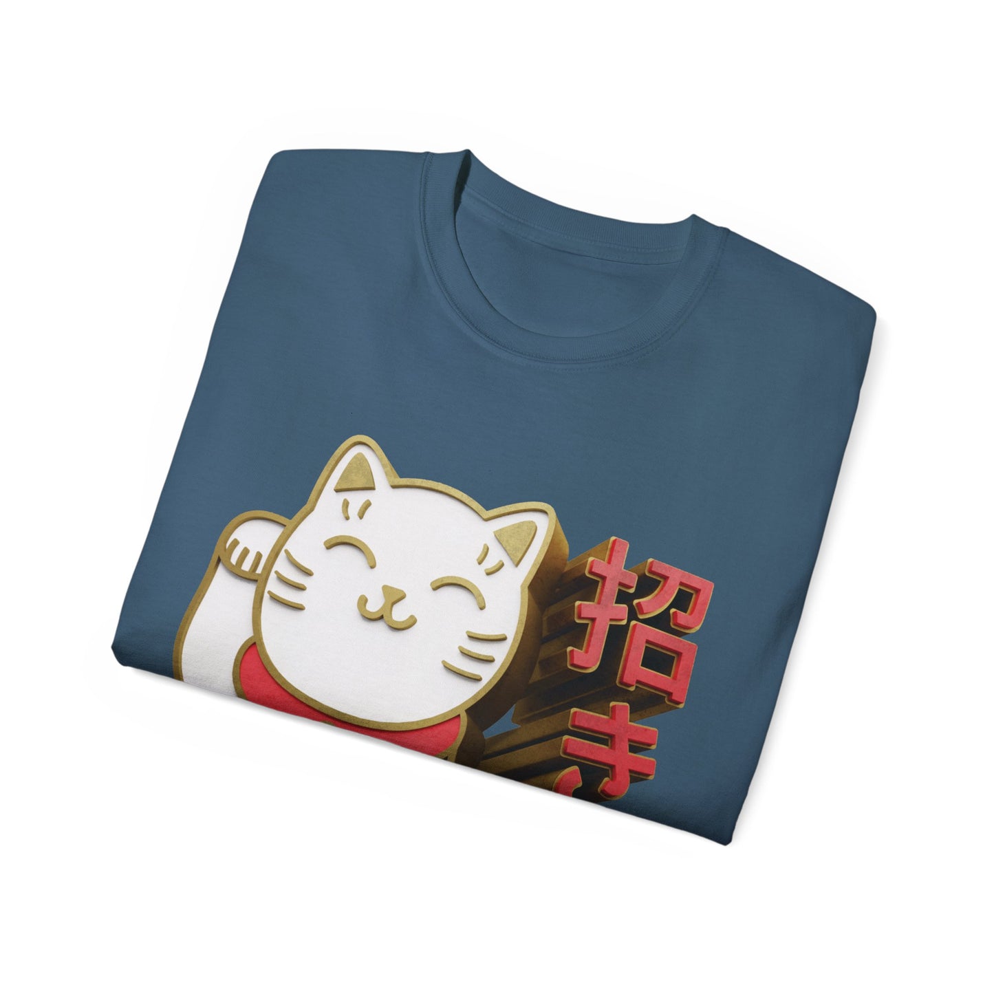 Womens Maneki Neko 3D Tee