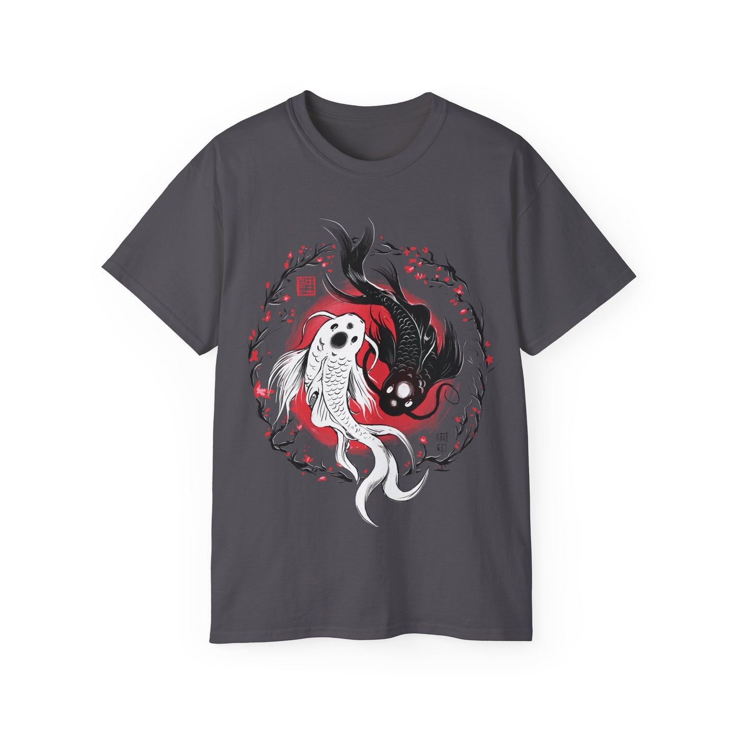 Womens Koi Yin Yang Tee