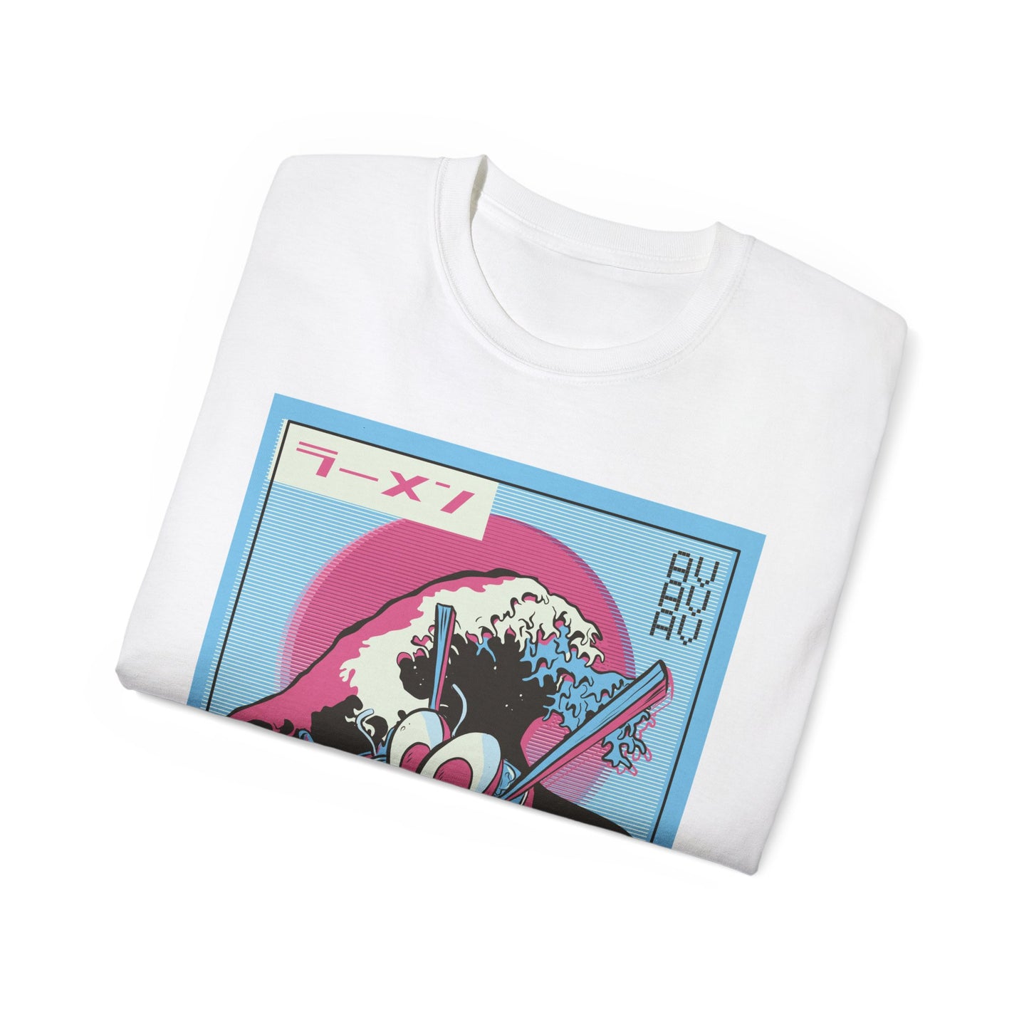 Womens Vaporwave Ramen Tee