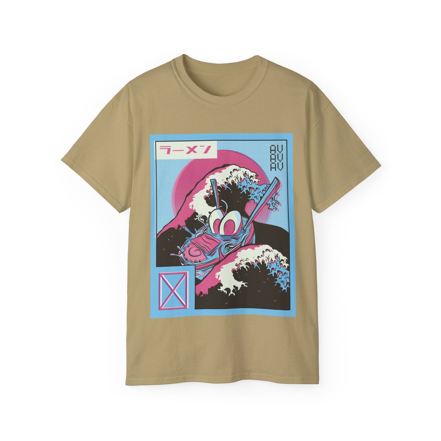 Womens Vaporwave Ramen Tee