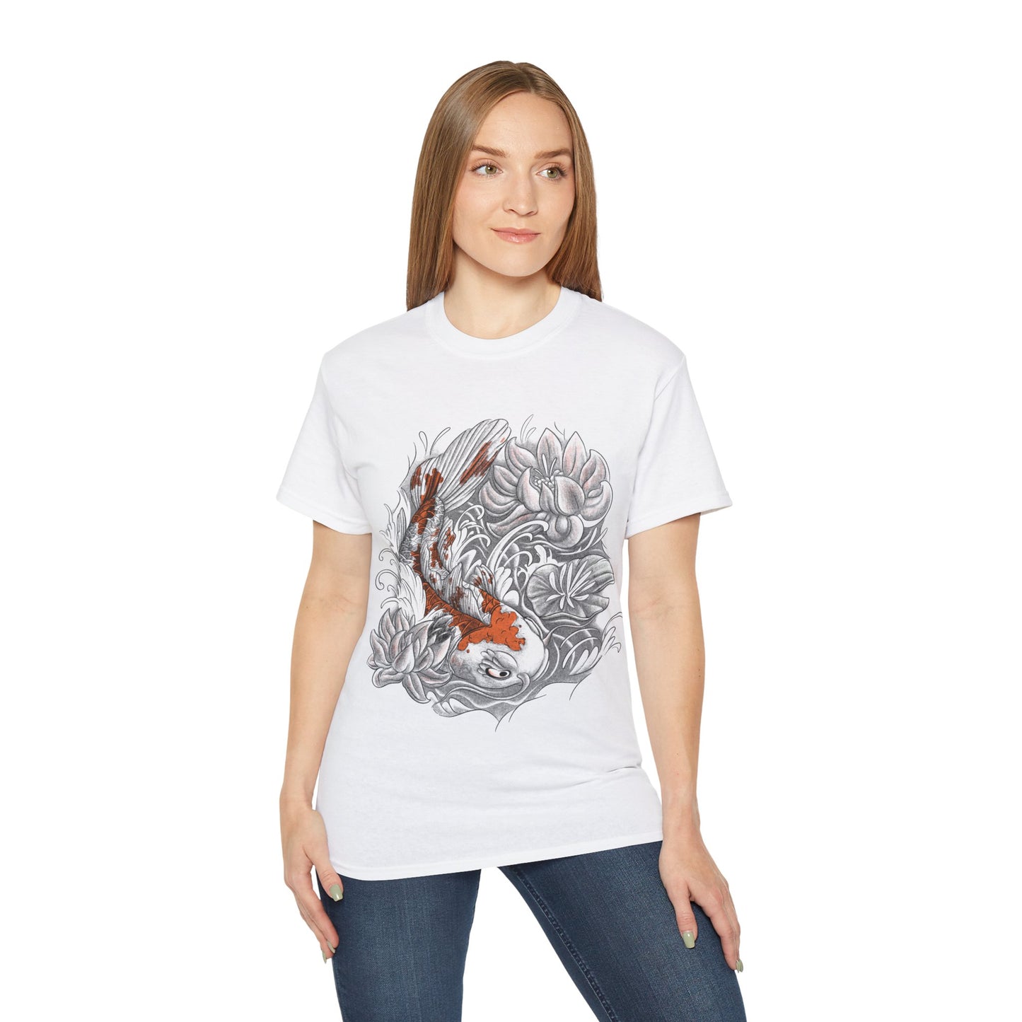 Mens Vintage Fish Tee
