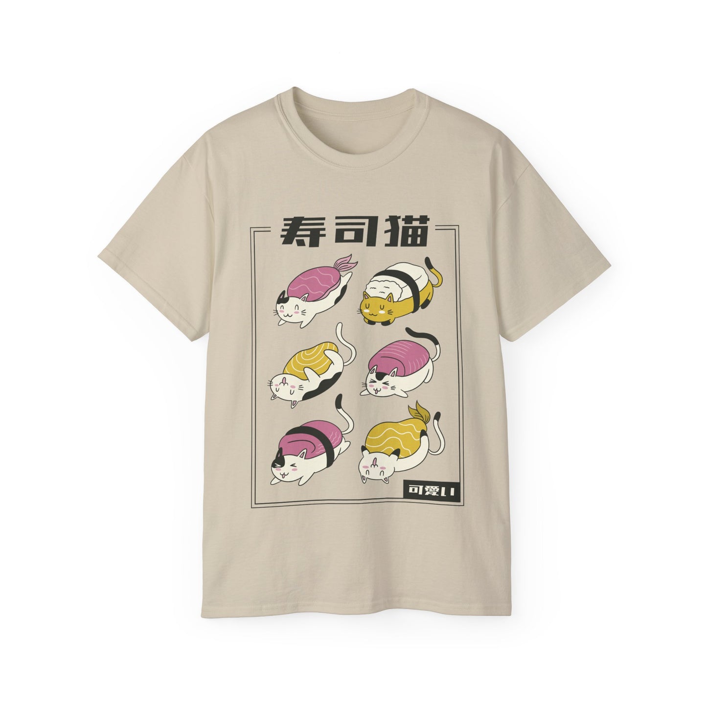 Womens Sushi Cats Tee