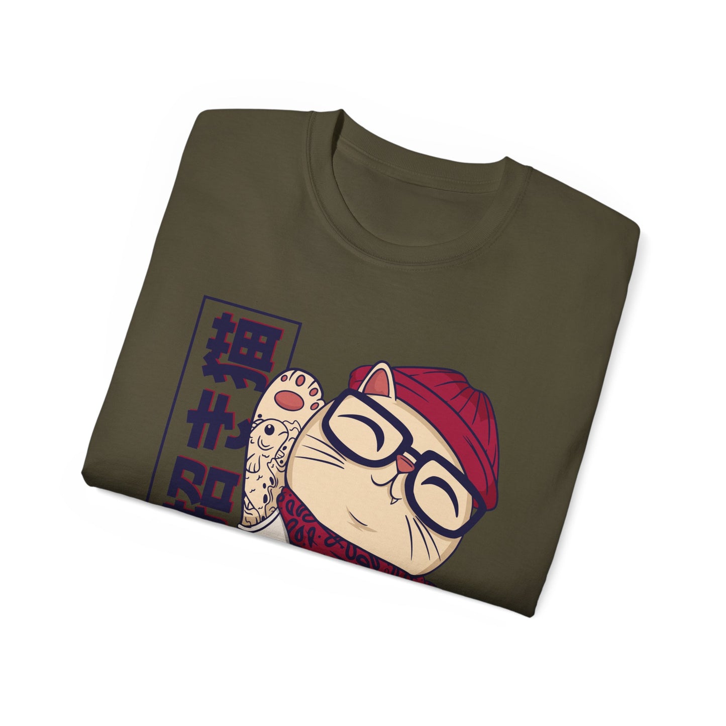Womens Cool Maneki Neko Tee