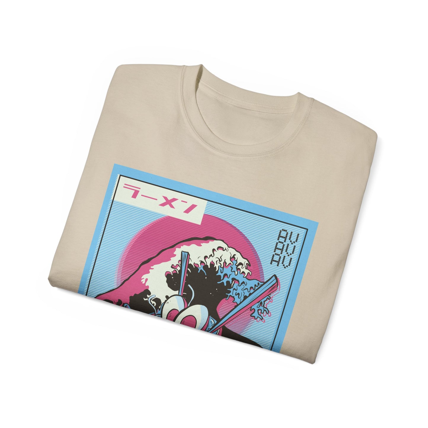 Womens Vaporwave Ramen Tee