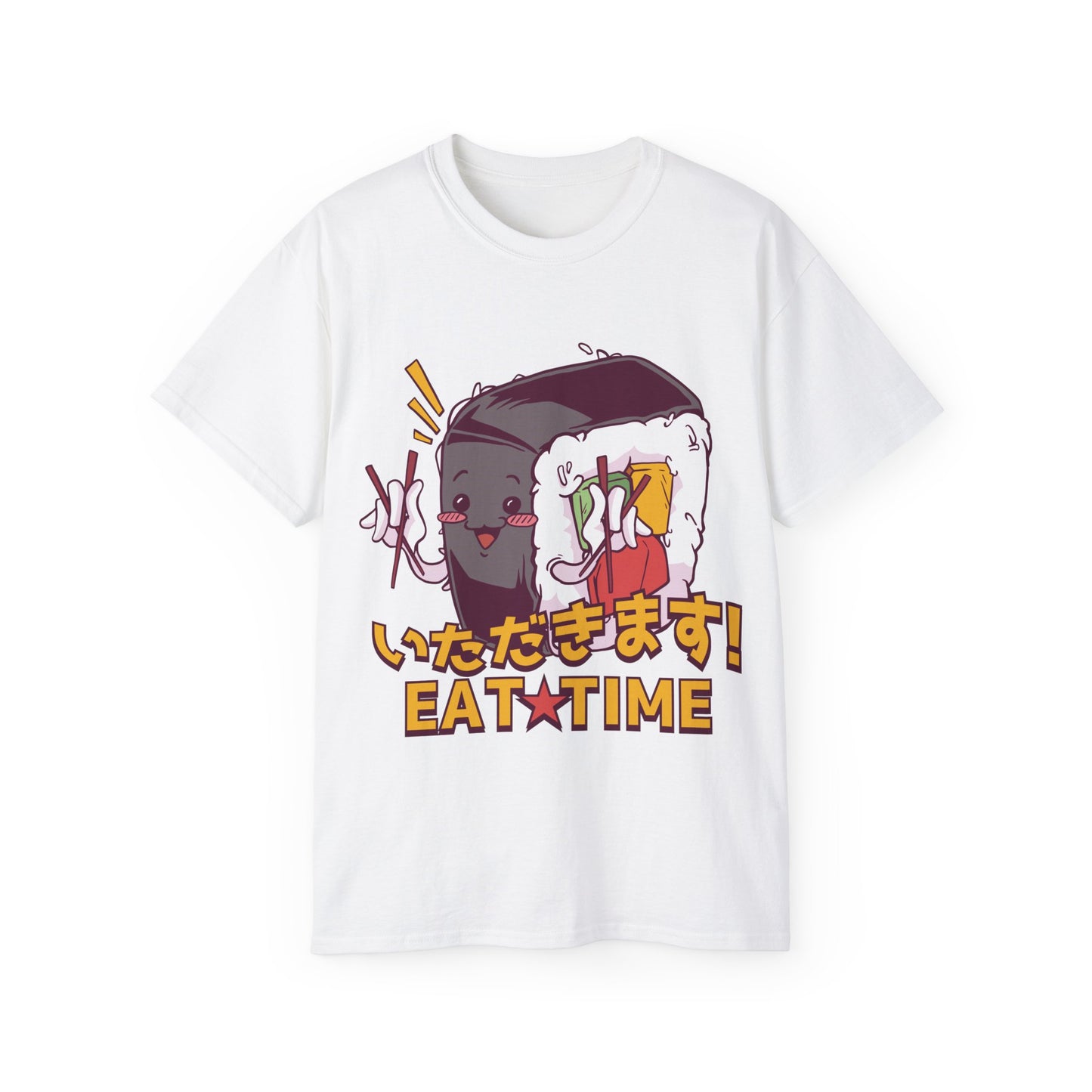 Womens Sushi Eat Time Tee