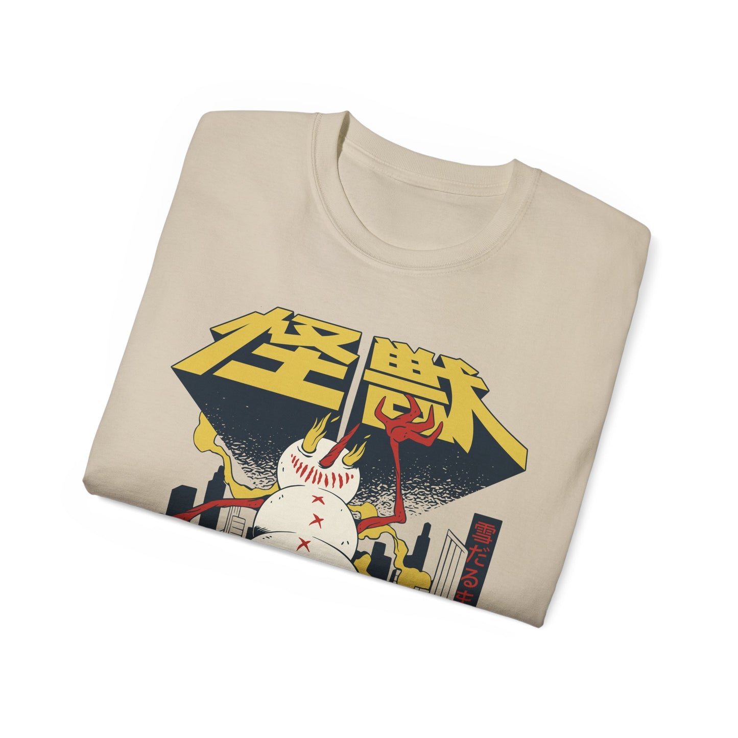 Womens Snowman Kaiju Tee