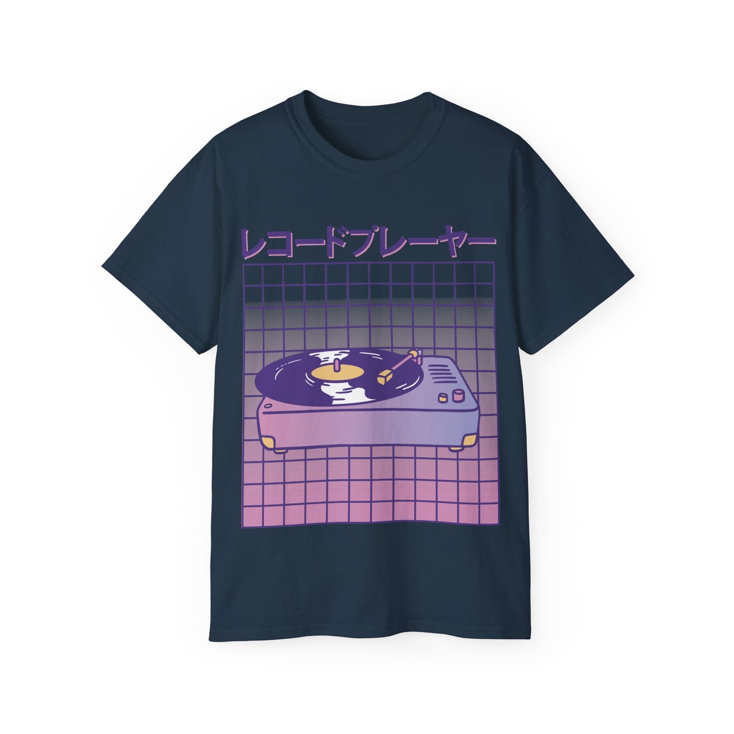 Womens Vaporwave Turntable Tee