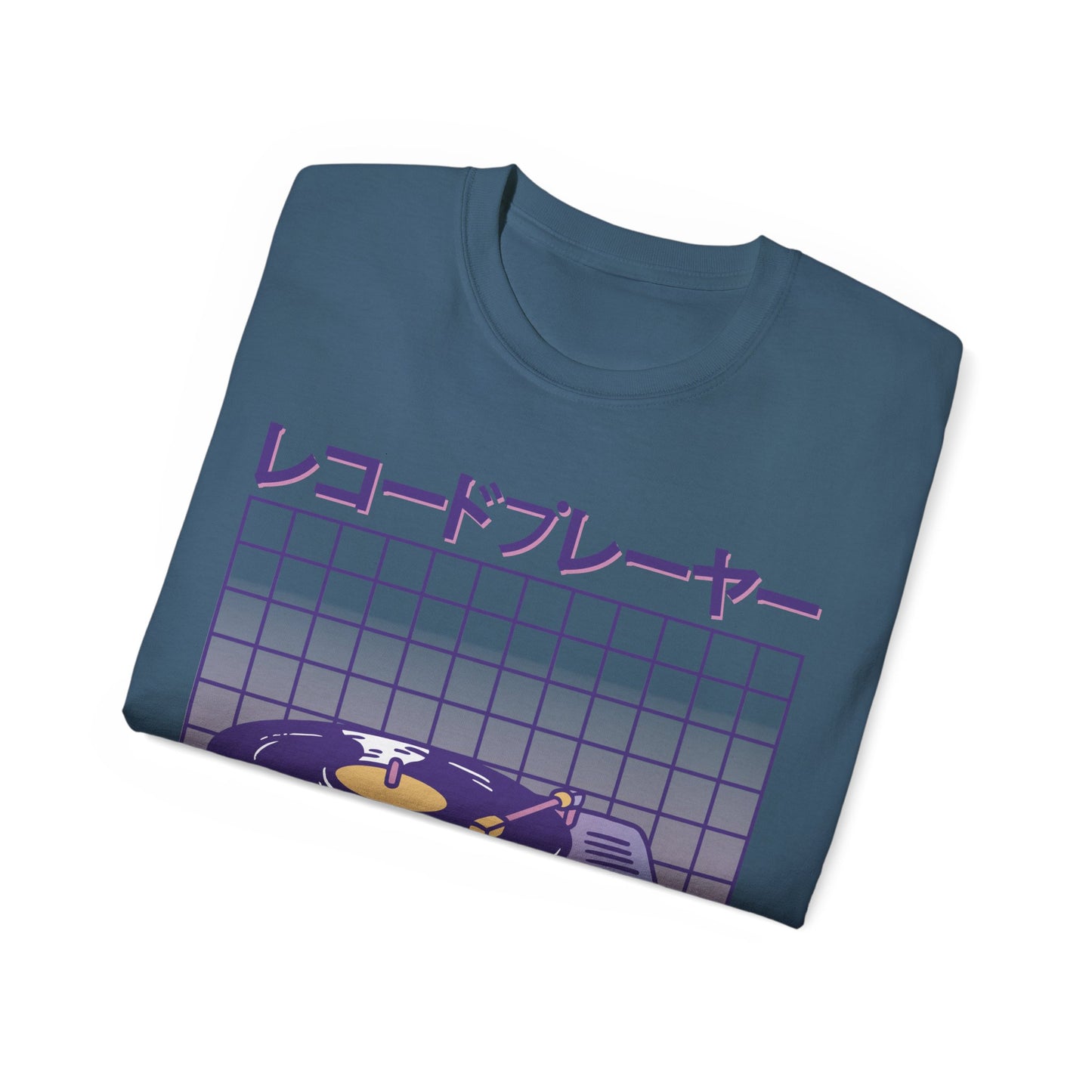 Womens Vaporwave Turntable Tee