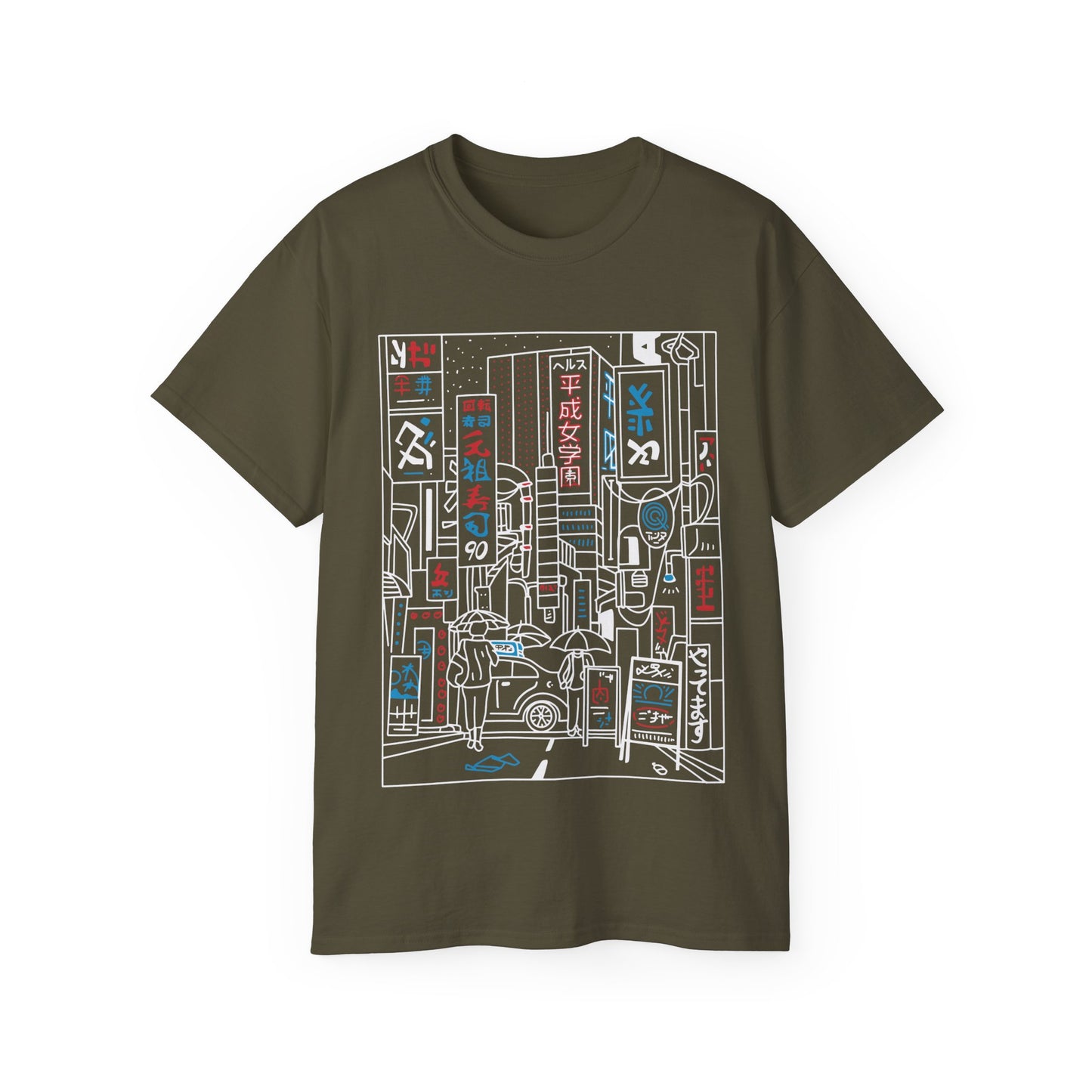 Womens Neon City Tee