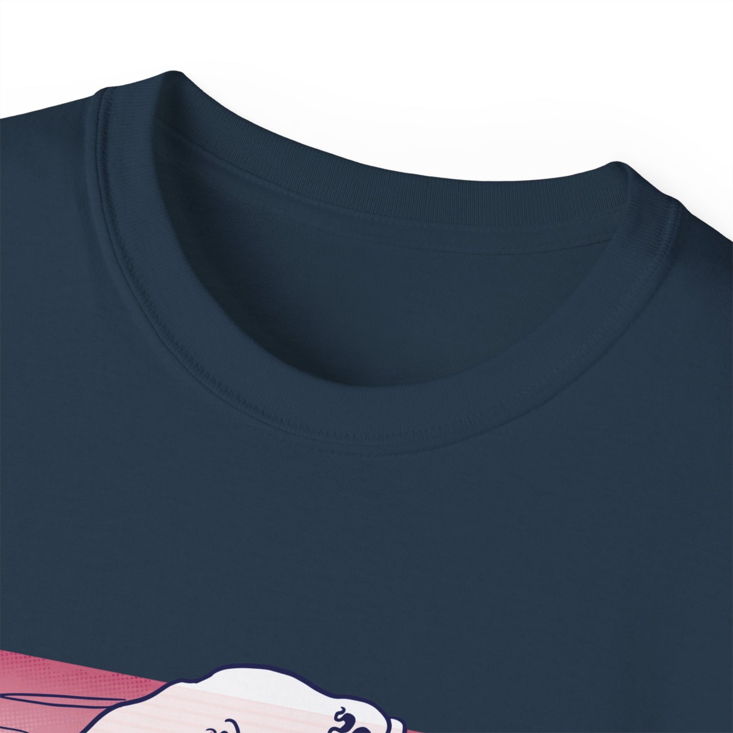 Womens Vaporwave Surfing Axolotl Tee