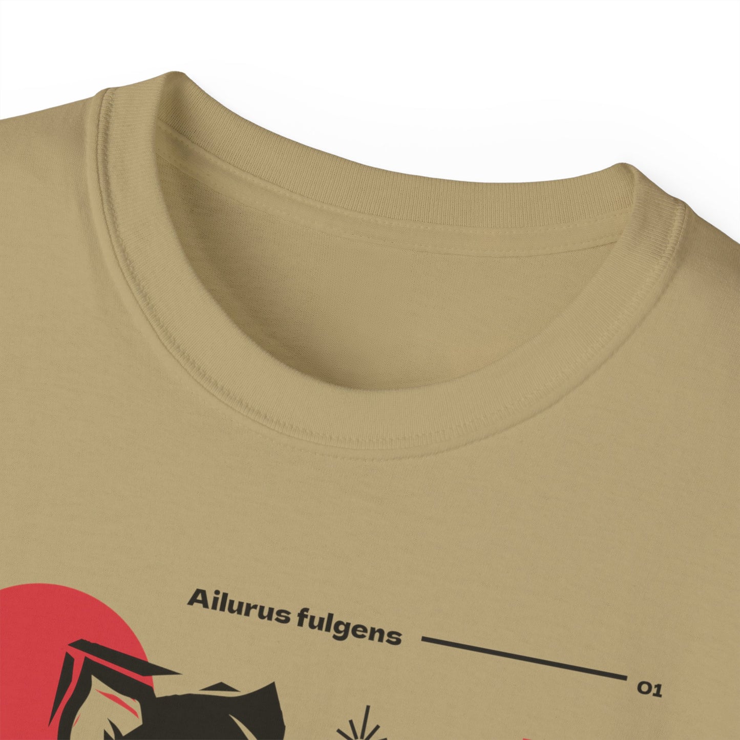 Mens Red Panda Art Tee