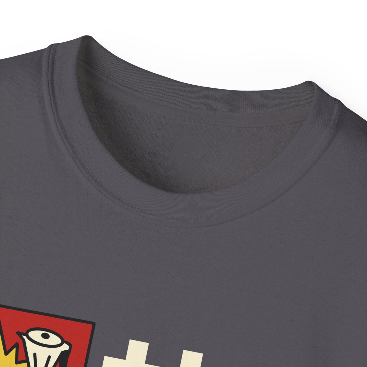 Womens Cartoon Croissant Tee