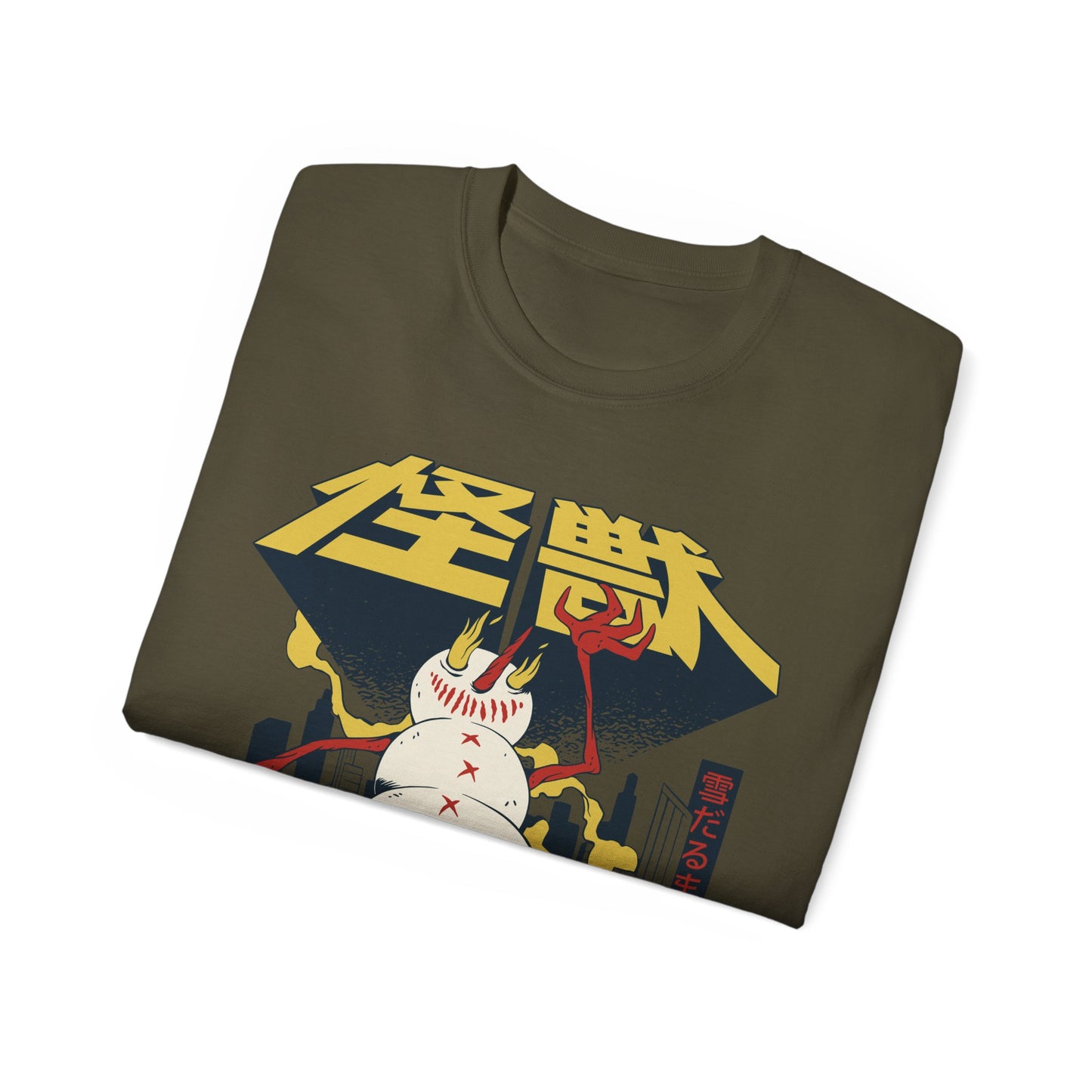 Womens Snowman Kaiju Tee