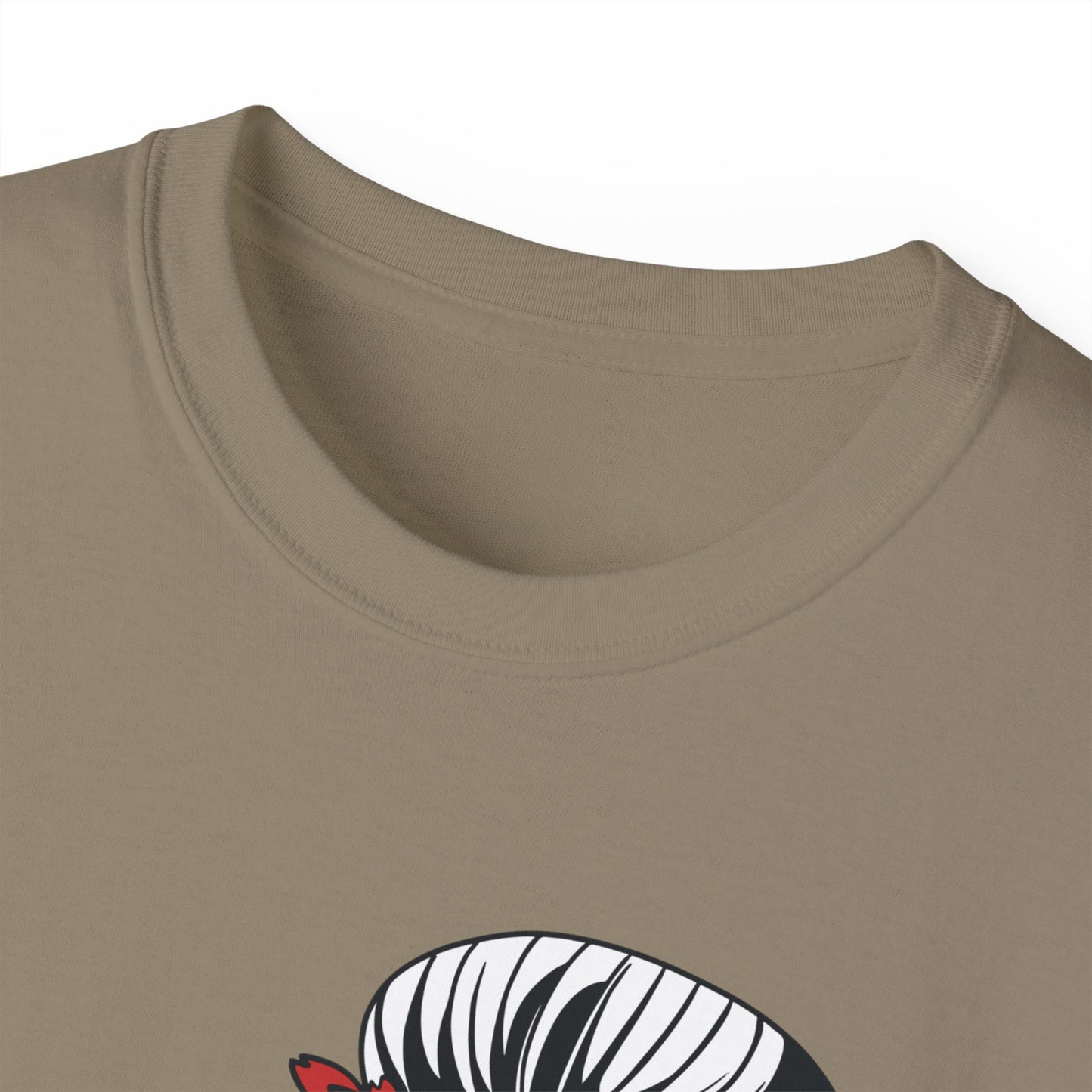 Womens Demon Mask Girl Tee