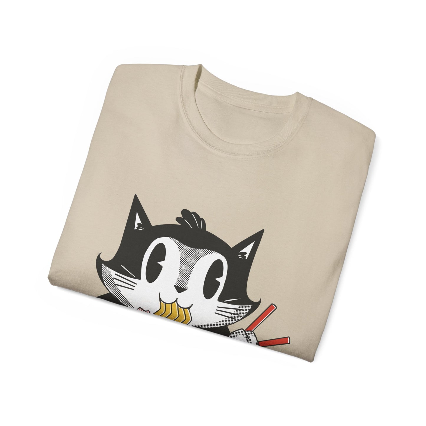 Womens Retro Cat Tee